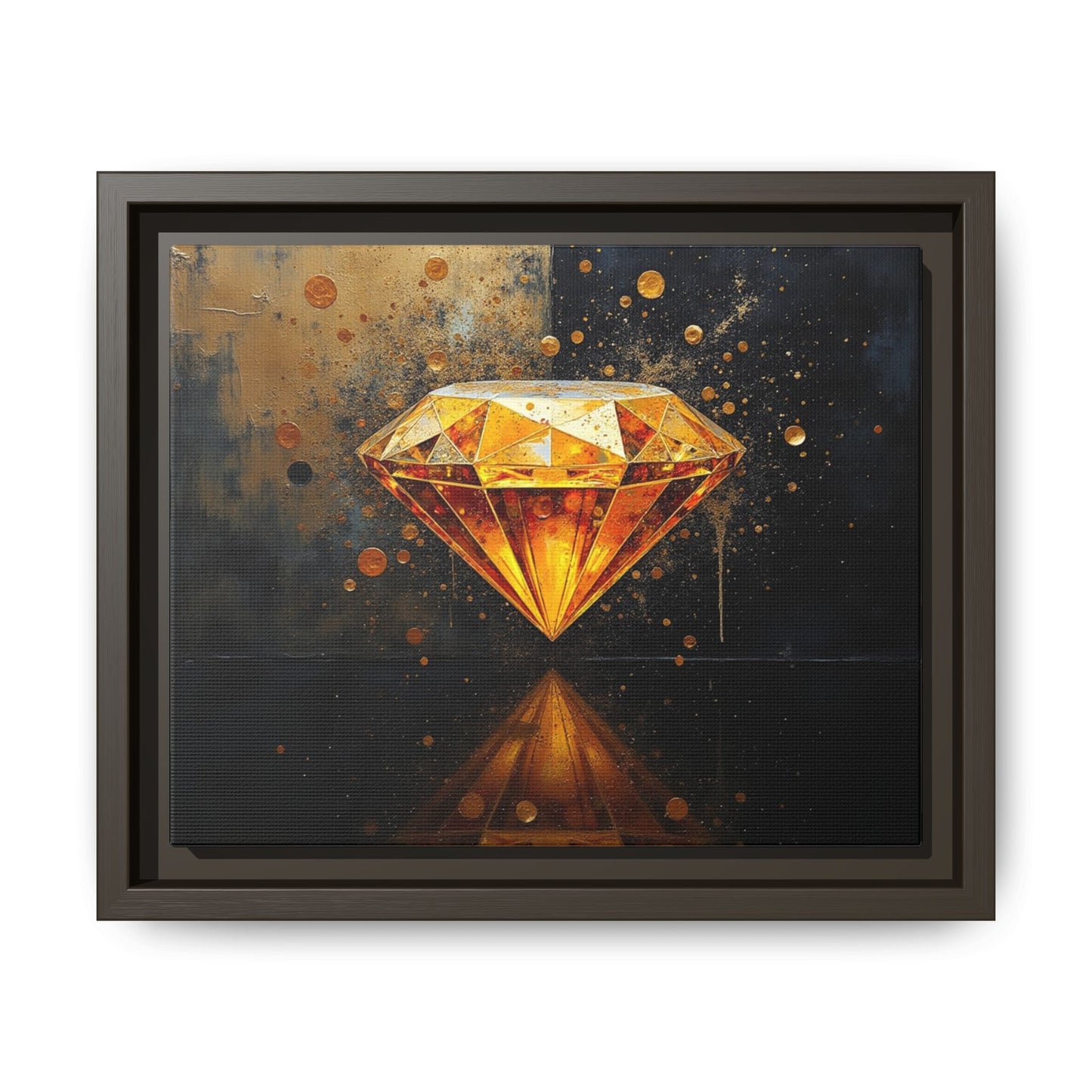 Matte Canvas, Framed (Multi-color)