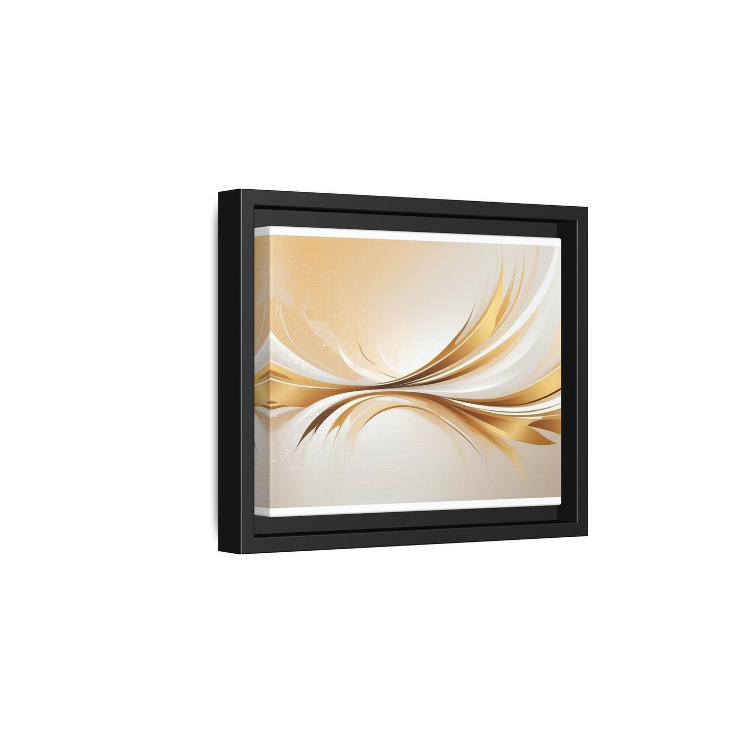 Modern Abstract Wall Art - Framed Matte Canvas Decor
