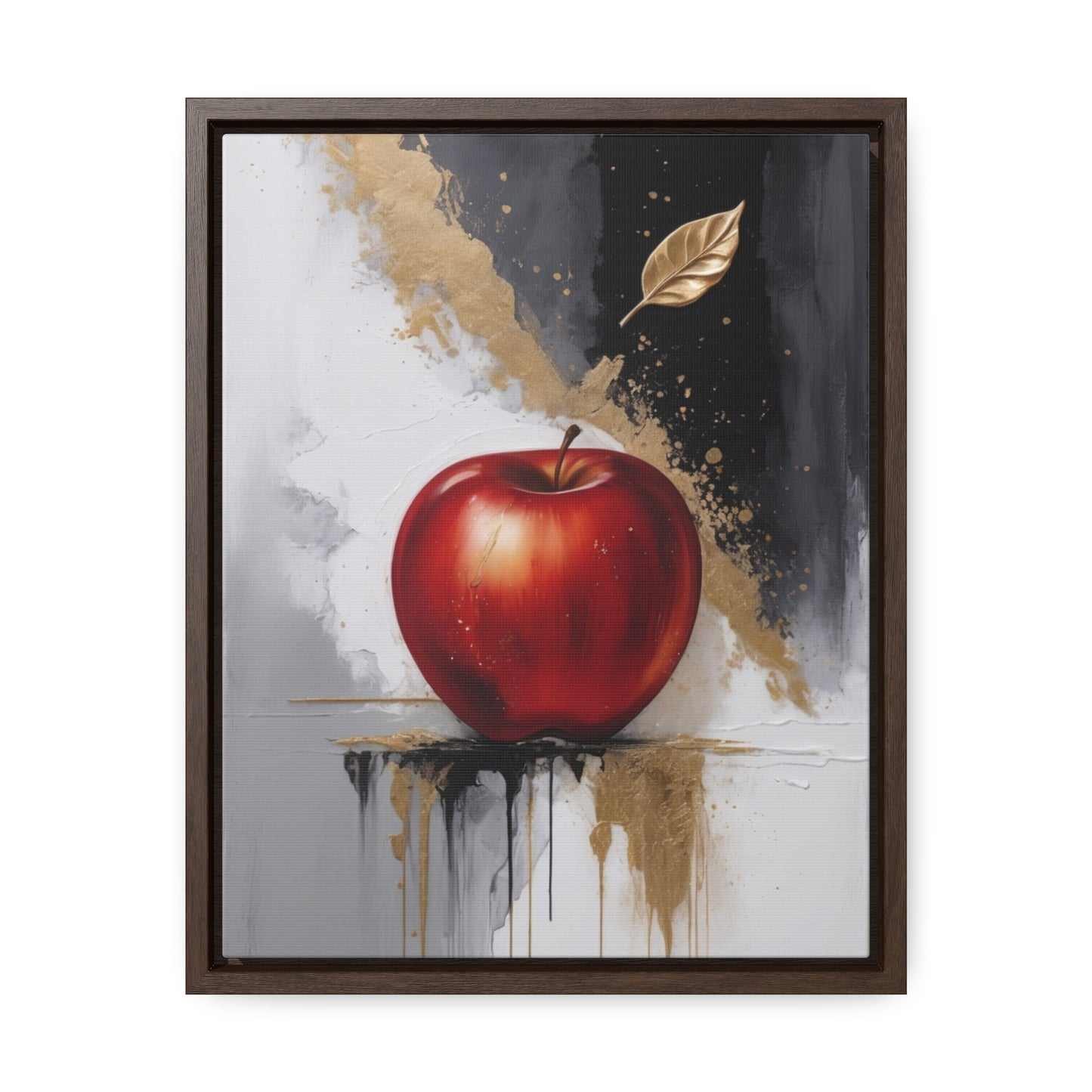 The Golden Temptation Canvas Wraps
