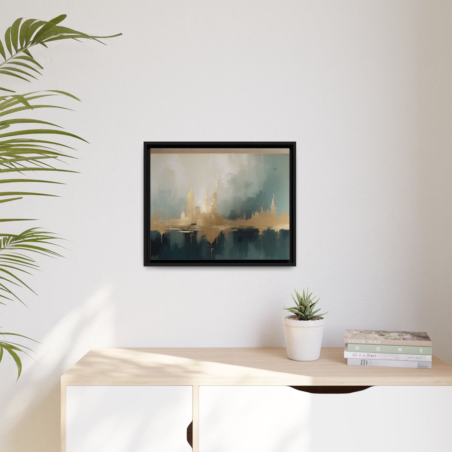 Matte Canvas, Framed (Multi-color)