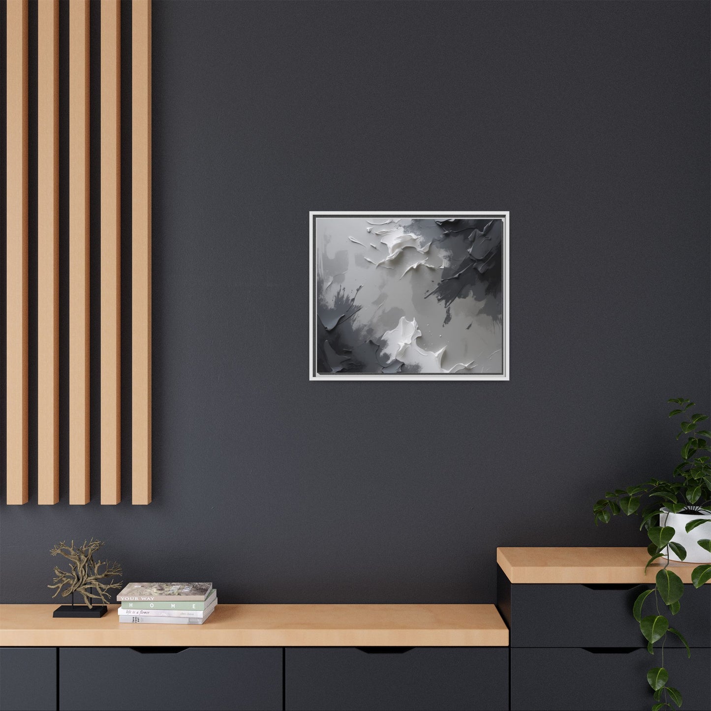 Matte Canvas, Framed (Multi-color)