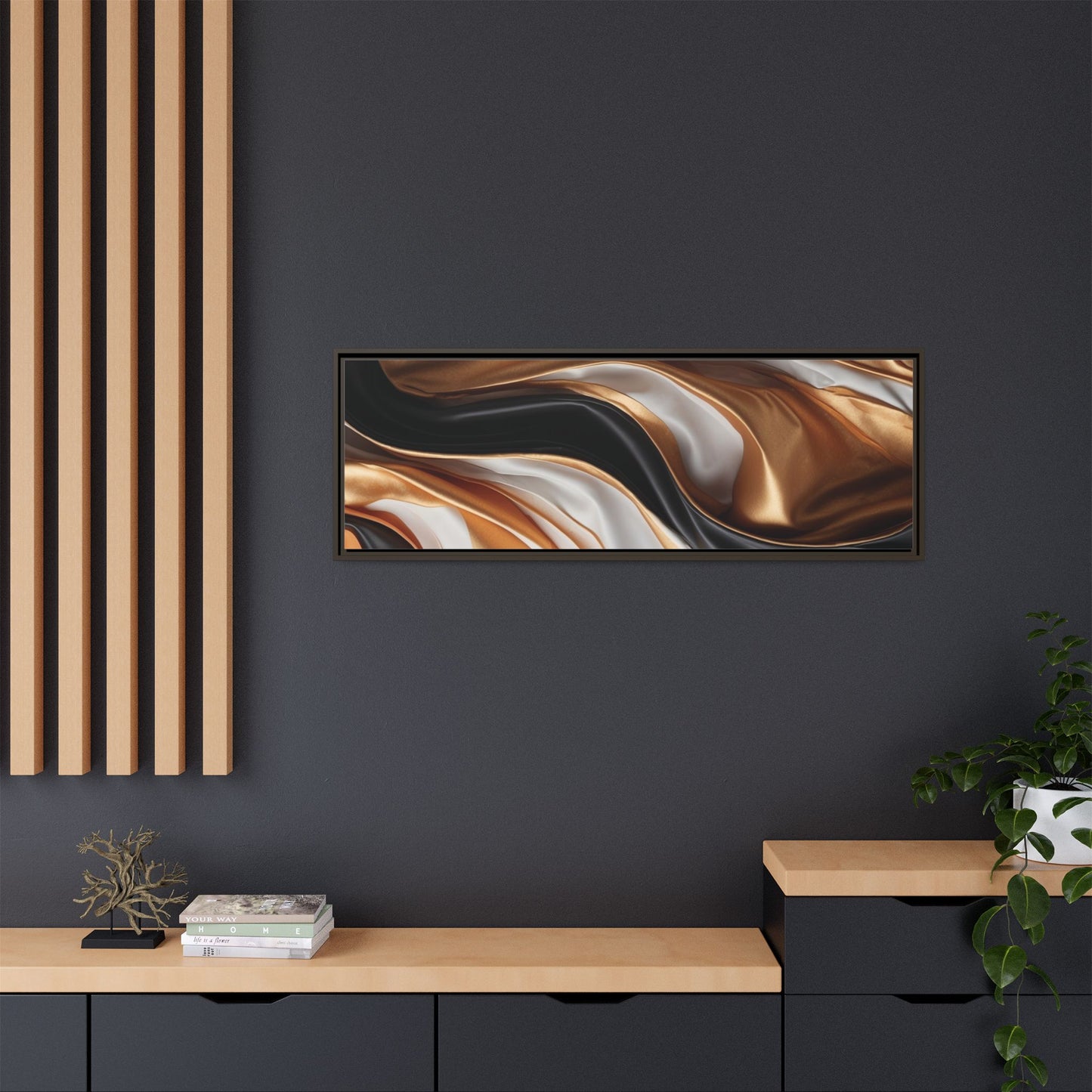 Matte Canvas, Framed (Multi-color)