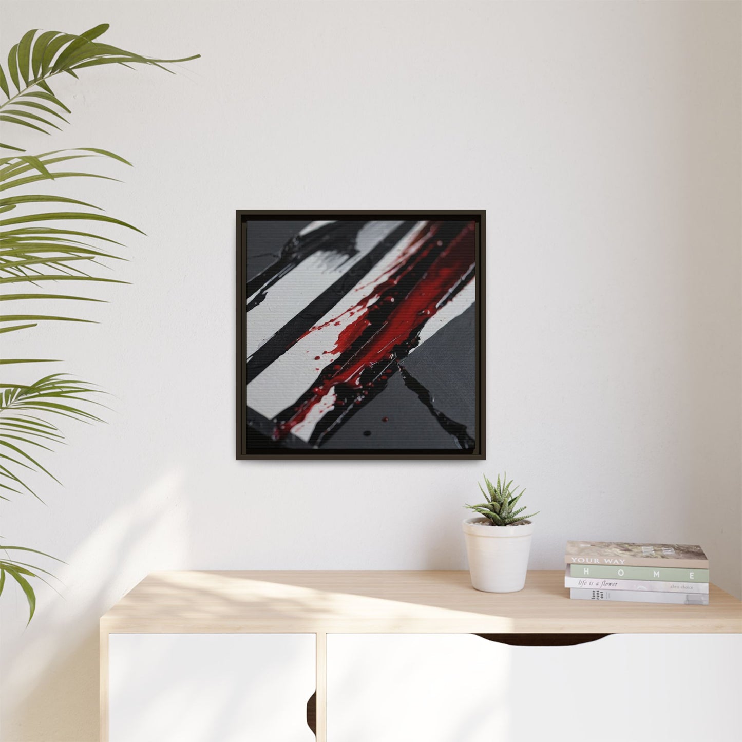 Matte Canvas, Framed (Multi-color)