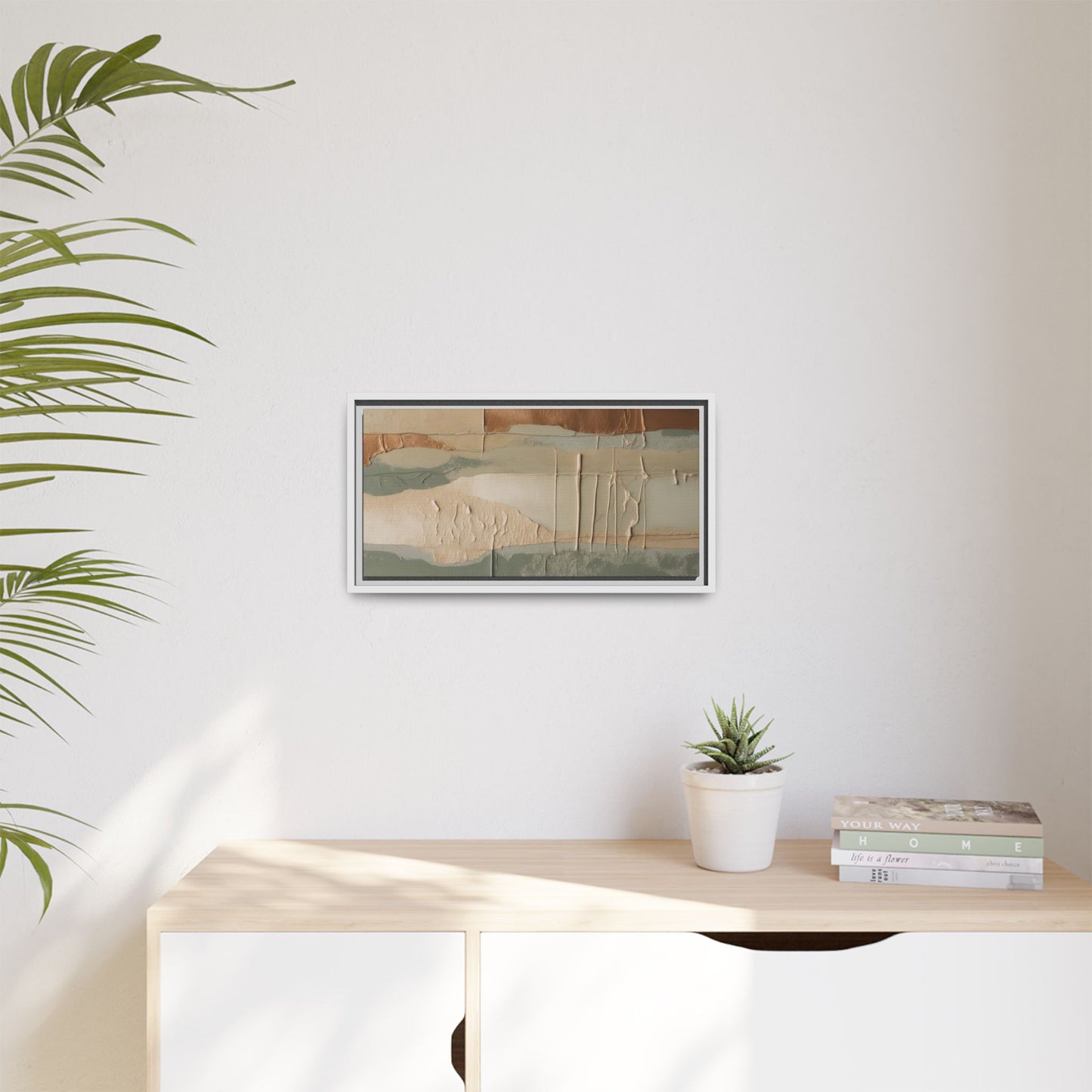 Matte Canvas, Framed (Multi-color)