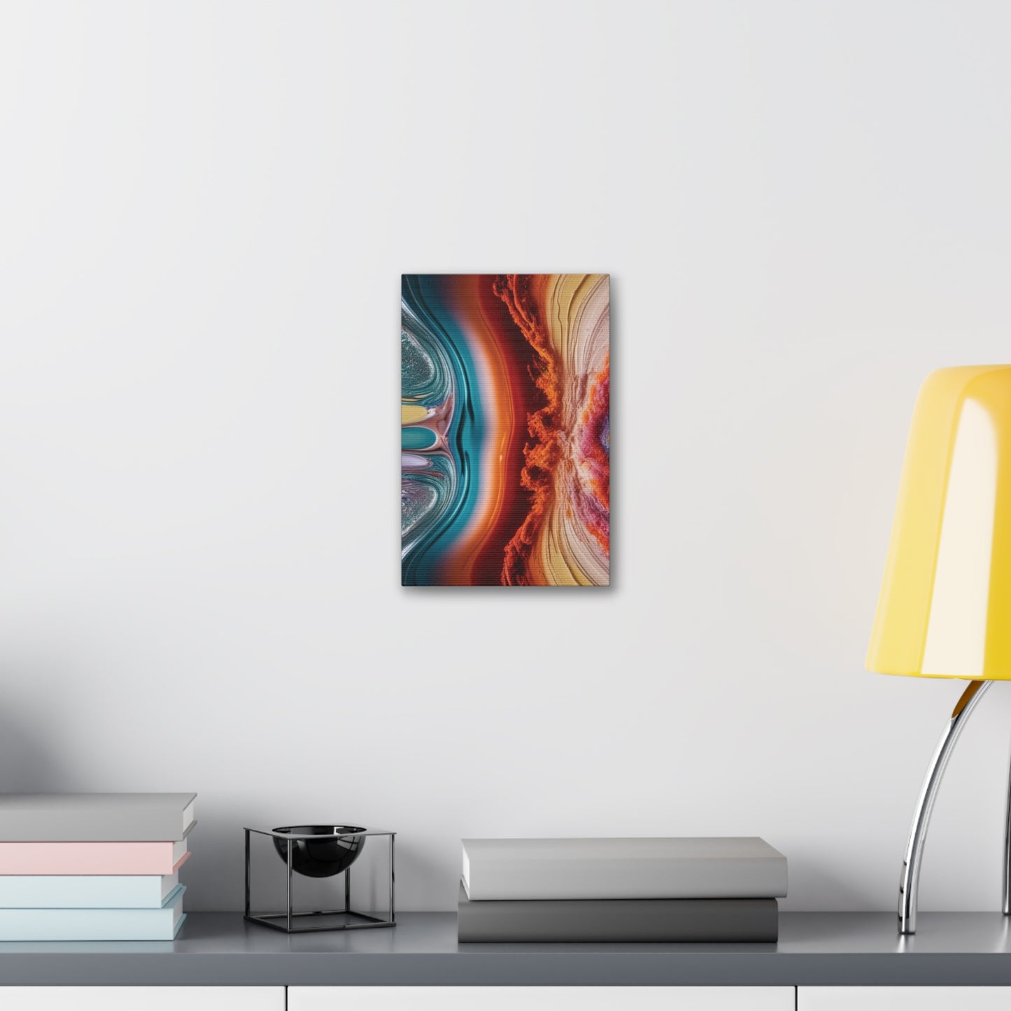 Stunning Abstract Canvas Art - 15" Stretched Wall Decor
