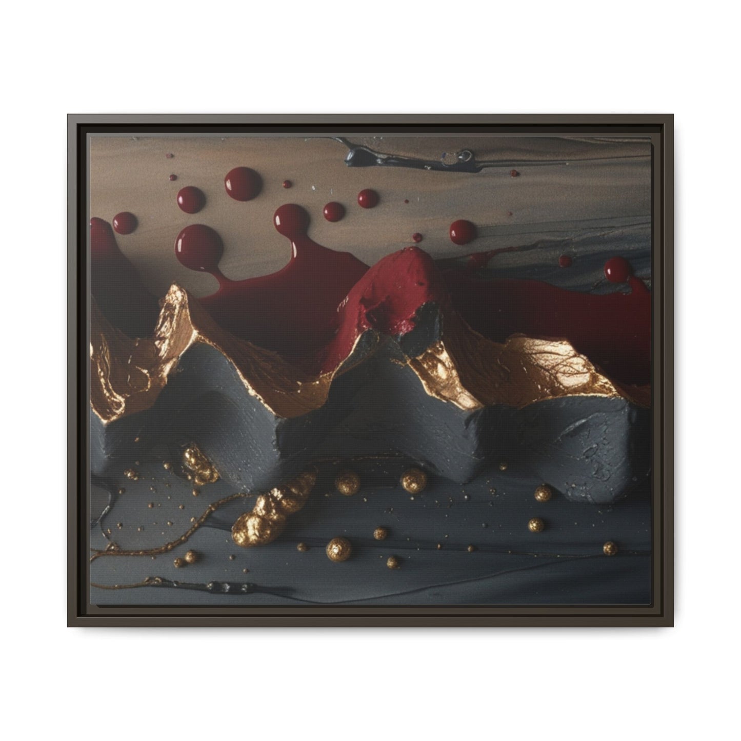 Matte Canvas, Framed (Multi-color)