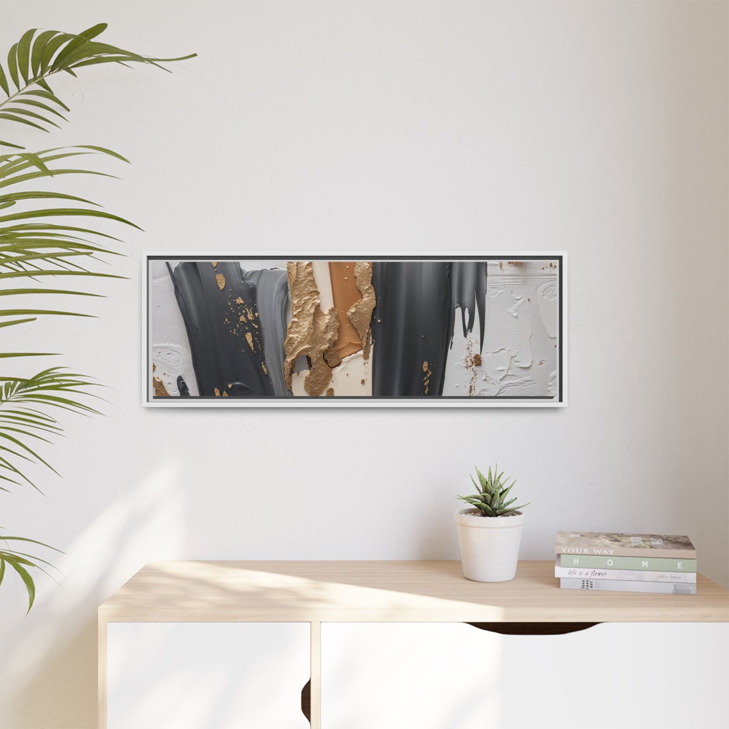 Matte Canvas, Framed (Multi-color)