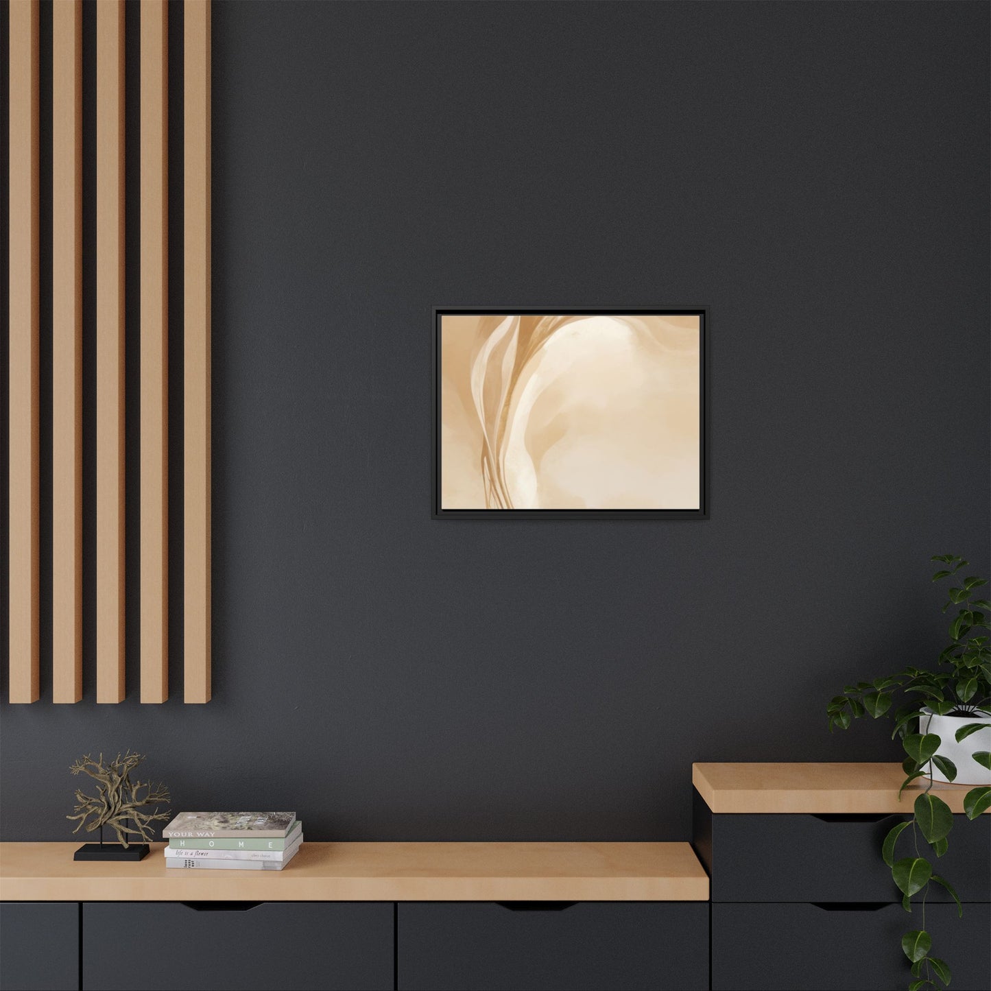 Matte Canvas, Framed (Multi-color)