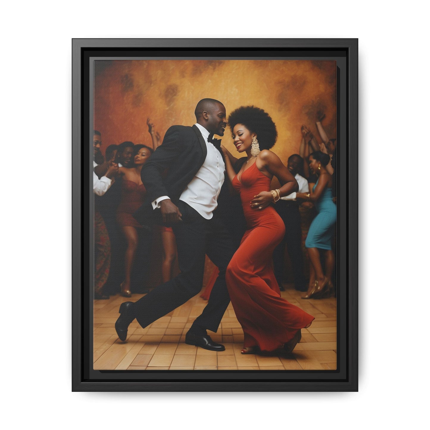 Matte Canvas, Framed (Multi-color)