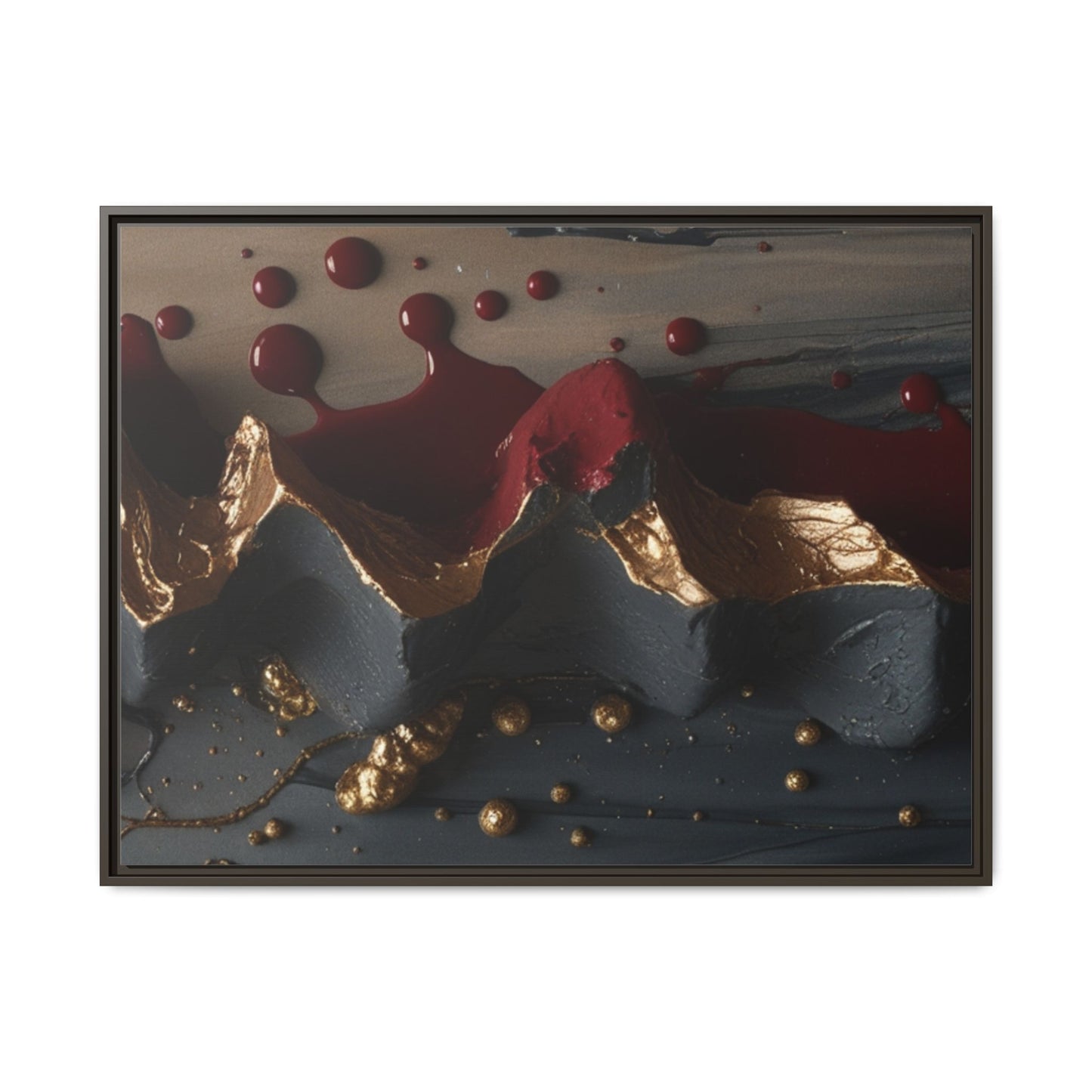 Matte Canvas, Framed (Multi-color)