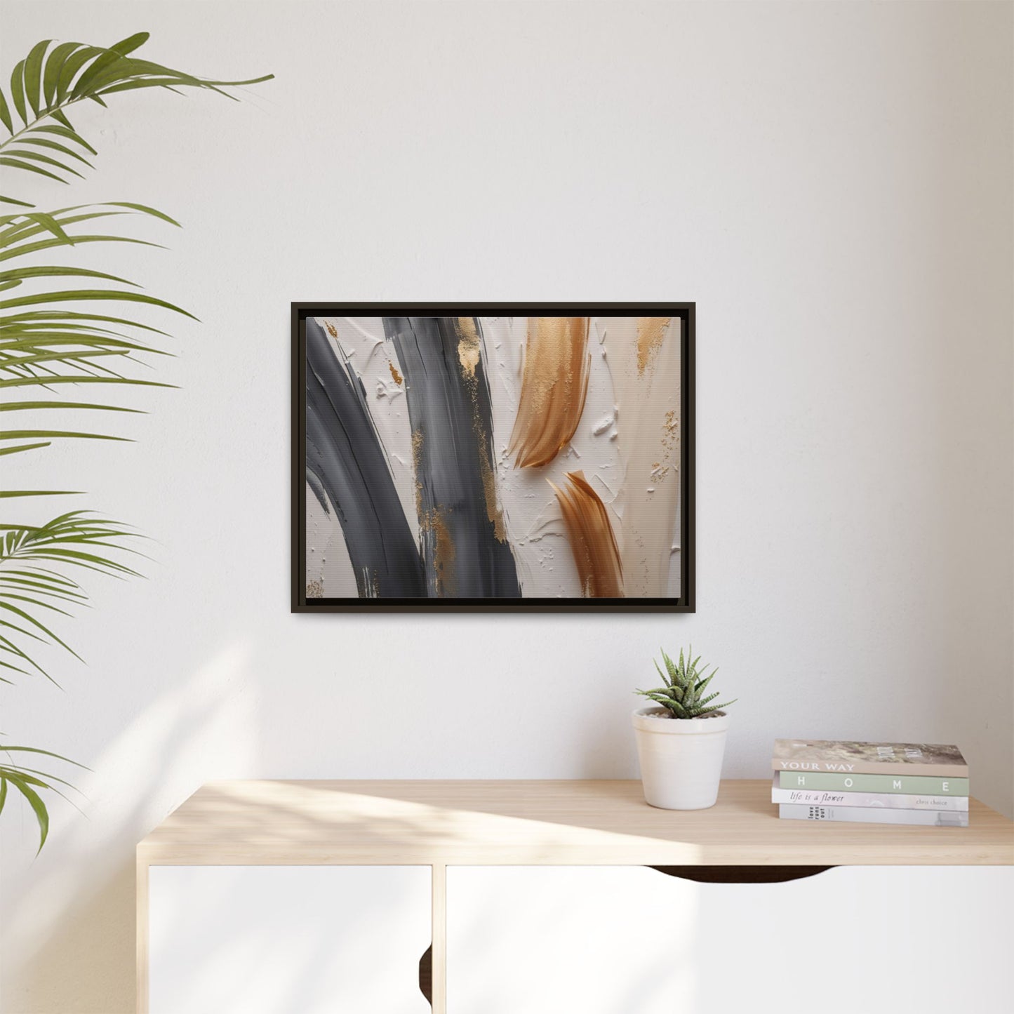Matte Canvas, Framed (Multi-color)