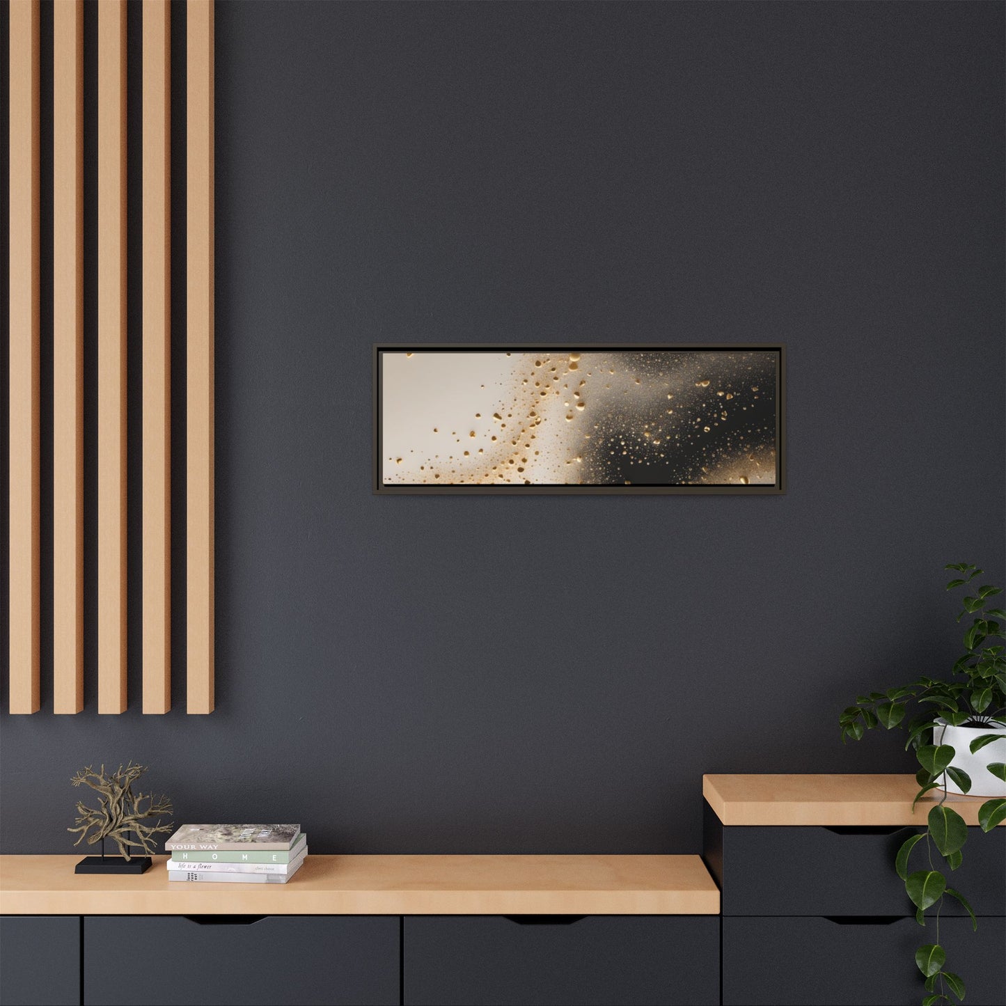 Matte Canvas, Framed (Multi-color)