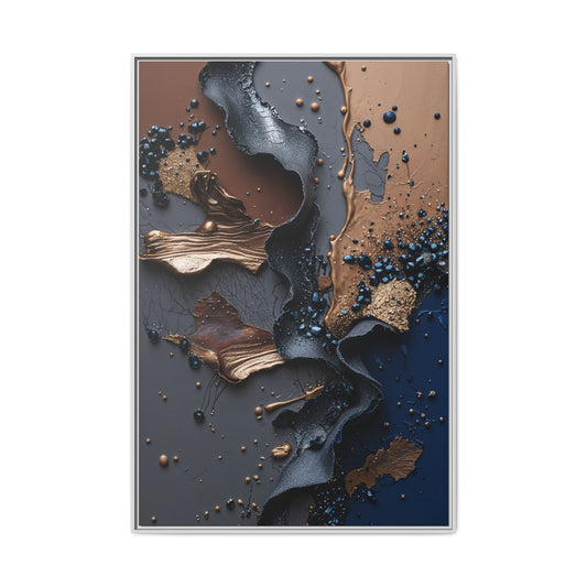 Celestial Currents-Canvas Art Print