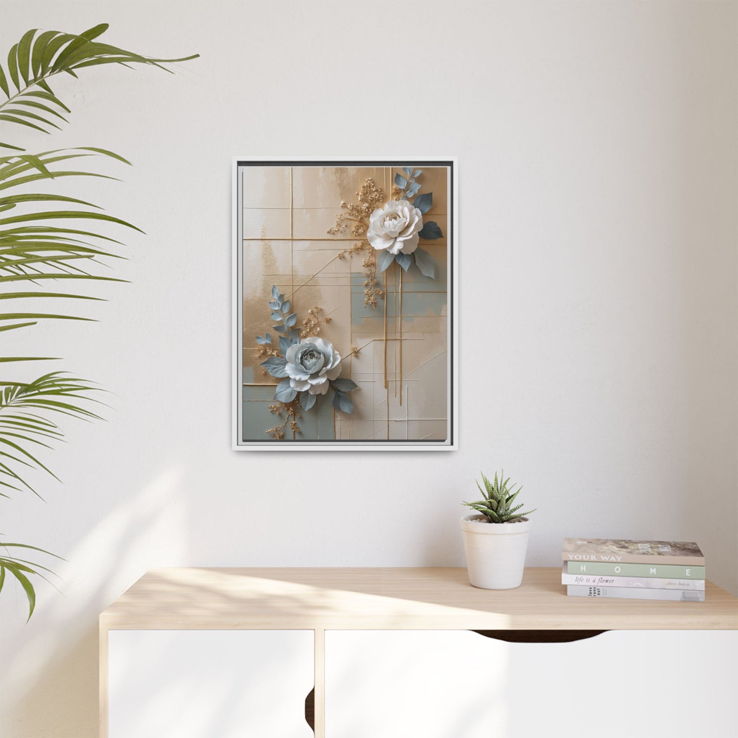 Matte Canvas, Framed (Multi-color)
