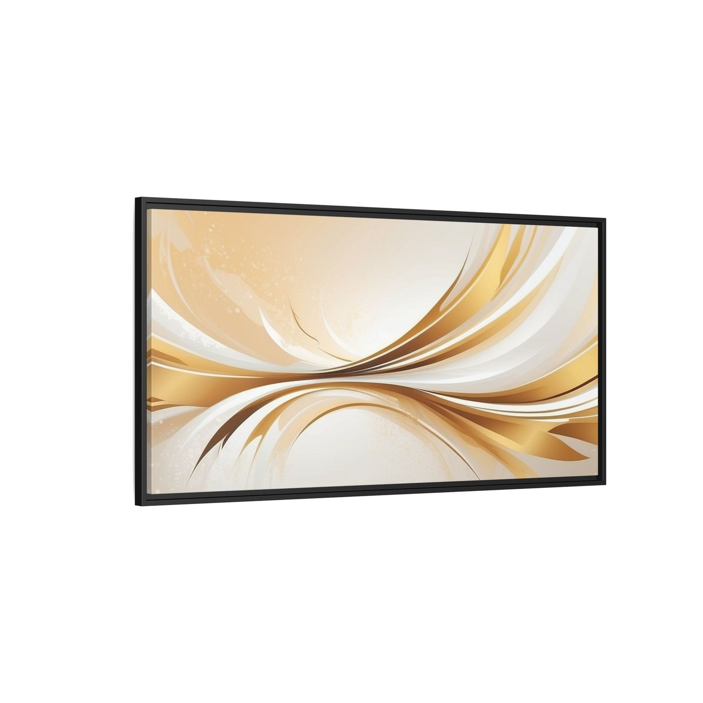 Modern Abstract Wall Art - Framed Matte Canvas Decor