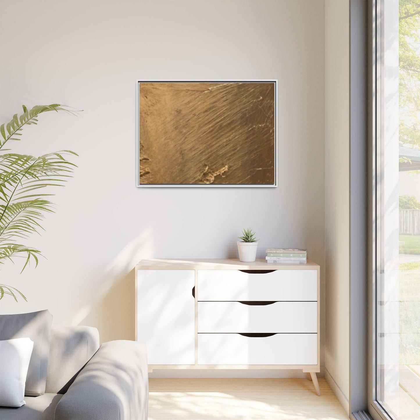 Matte Canvas, Framed (Multi-color)