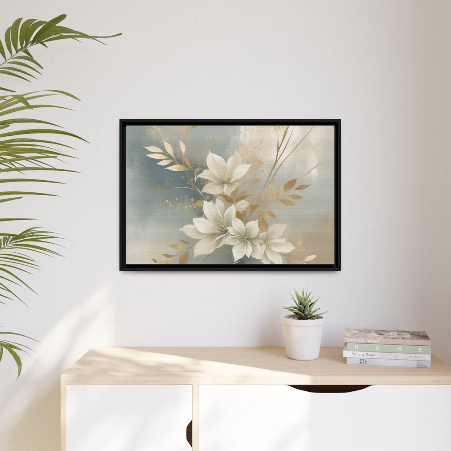 Matte Canvas, Framed (Multi-color)