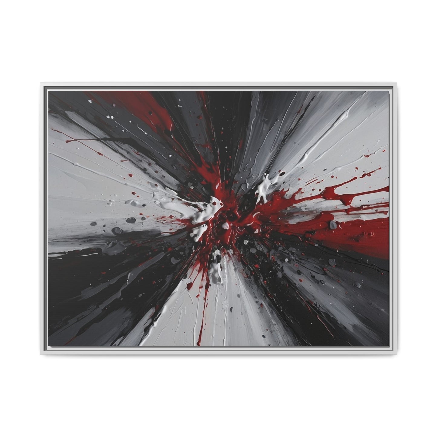 Matte Canvas, Framed (Multi-color)