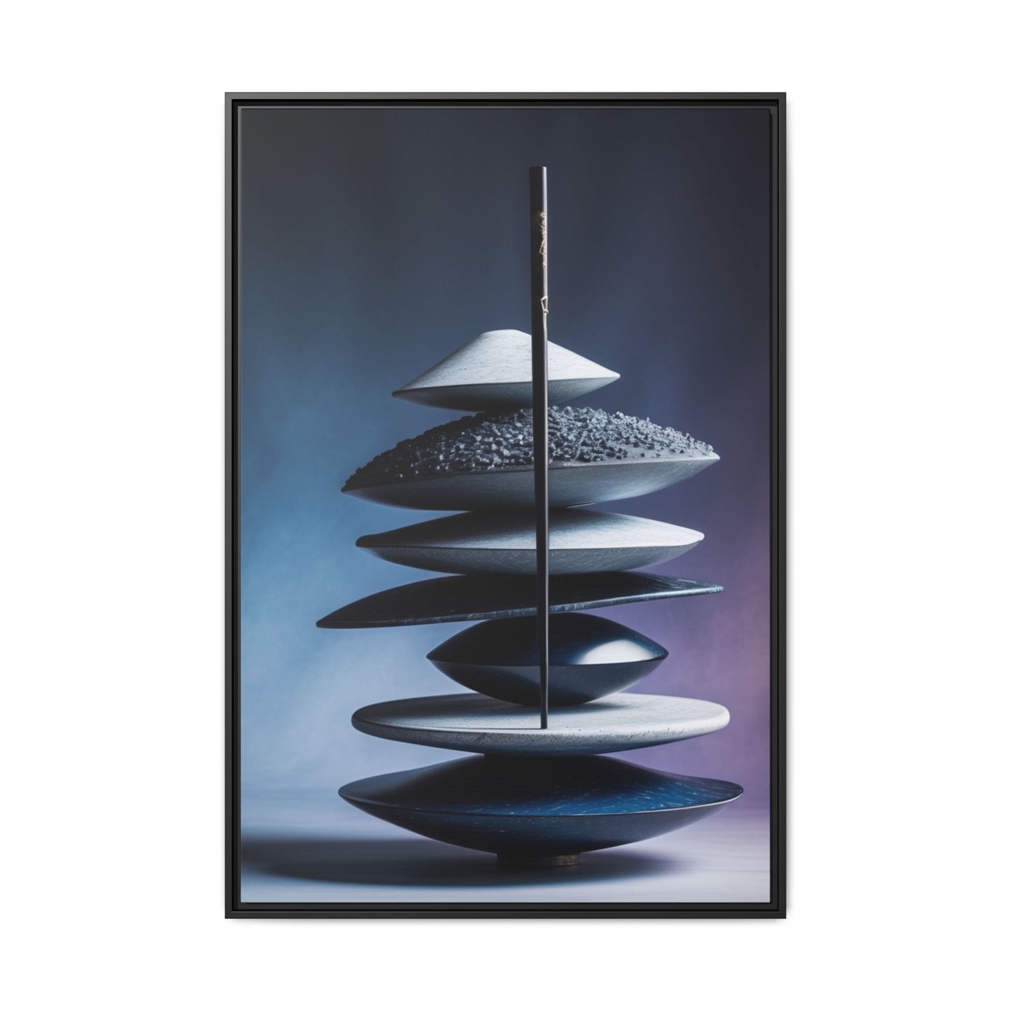Matte Canvas, Framed (Multi-color)