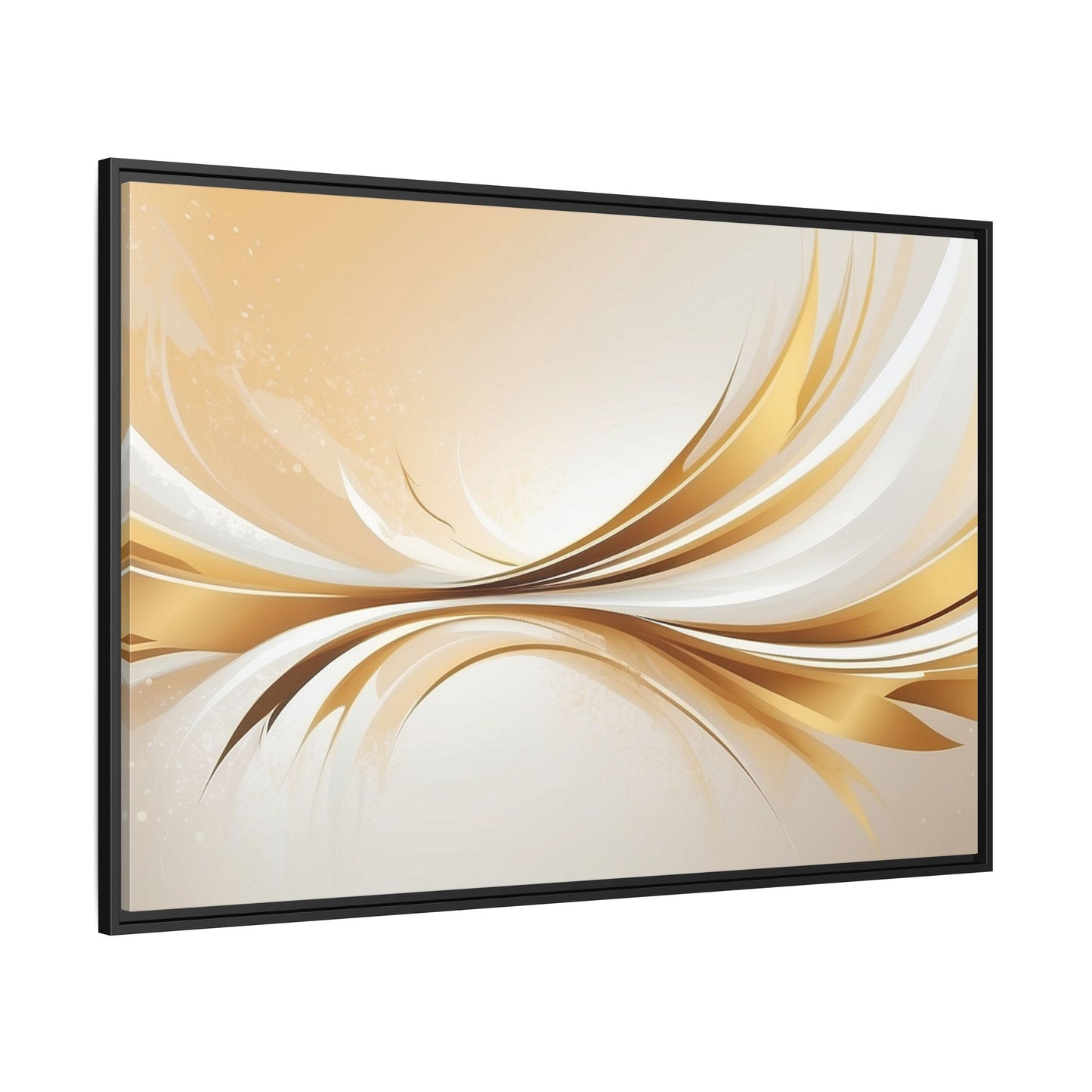 Modern Abstract Wall Art - Framed Matte Canvas Decor