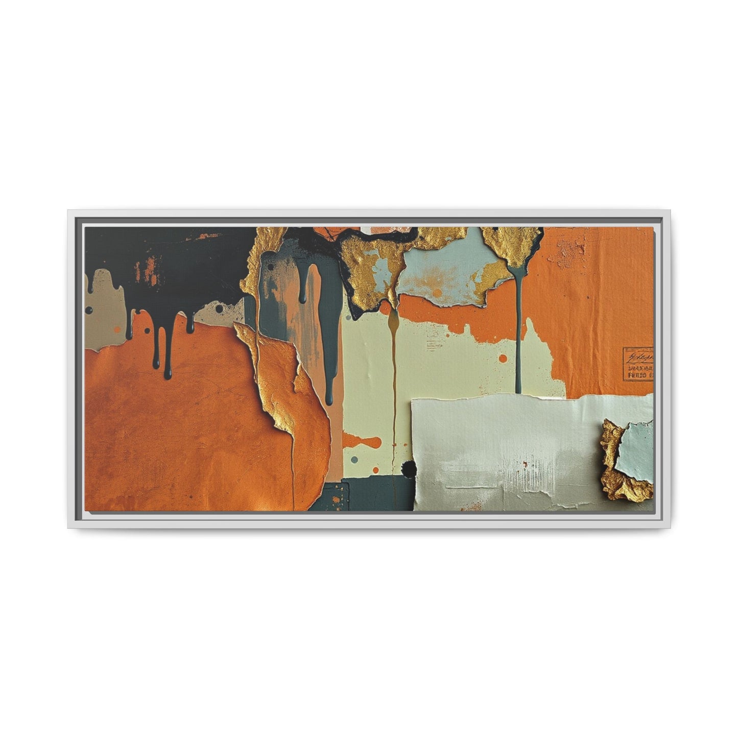 Matte Canvas, Framed (Multi-color)