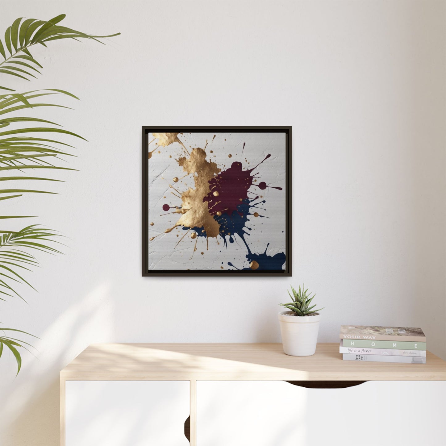 Matte Canvas, Framed (Multi-color)