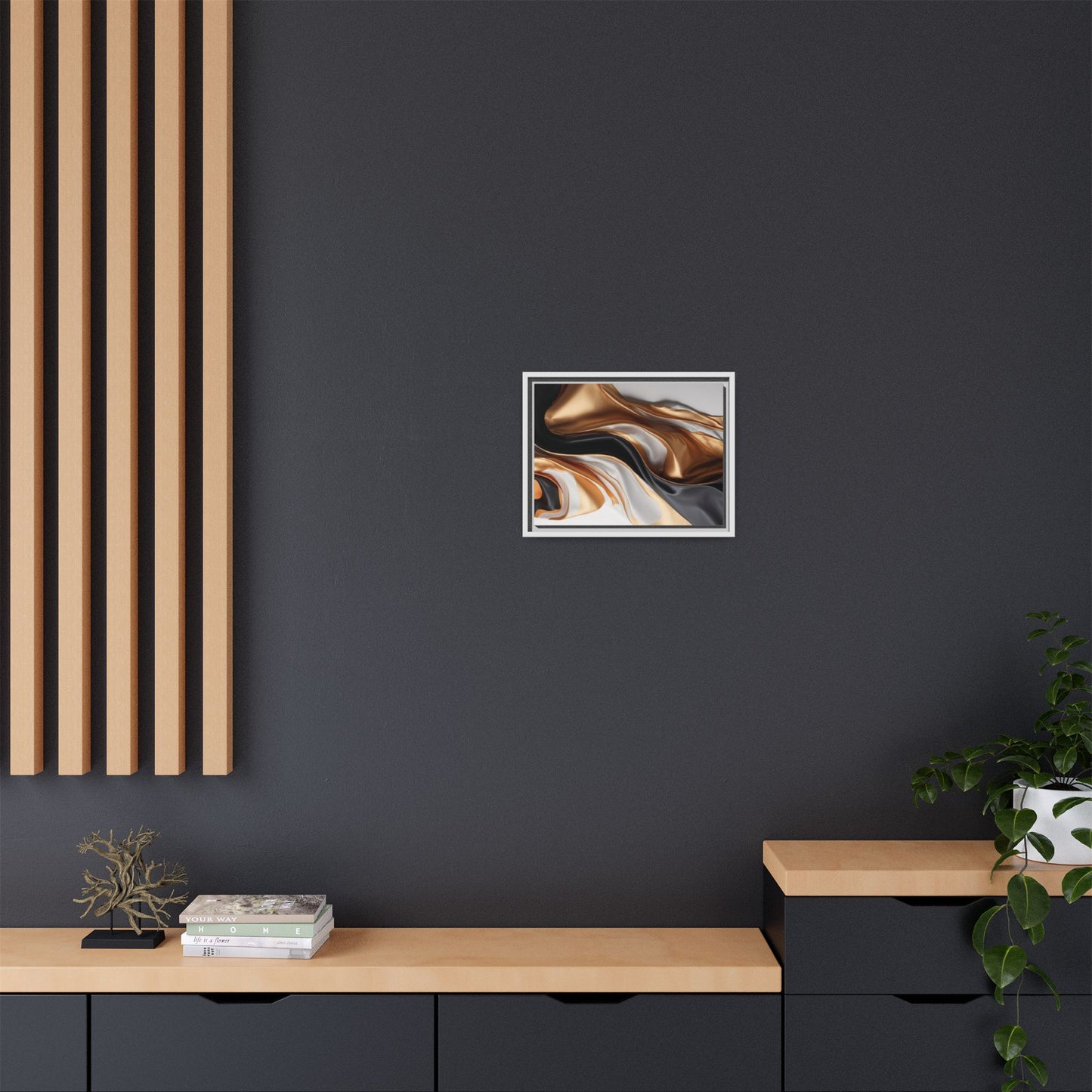 Matte Canvas, Framed (Multi-color)