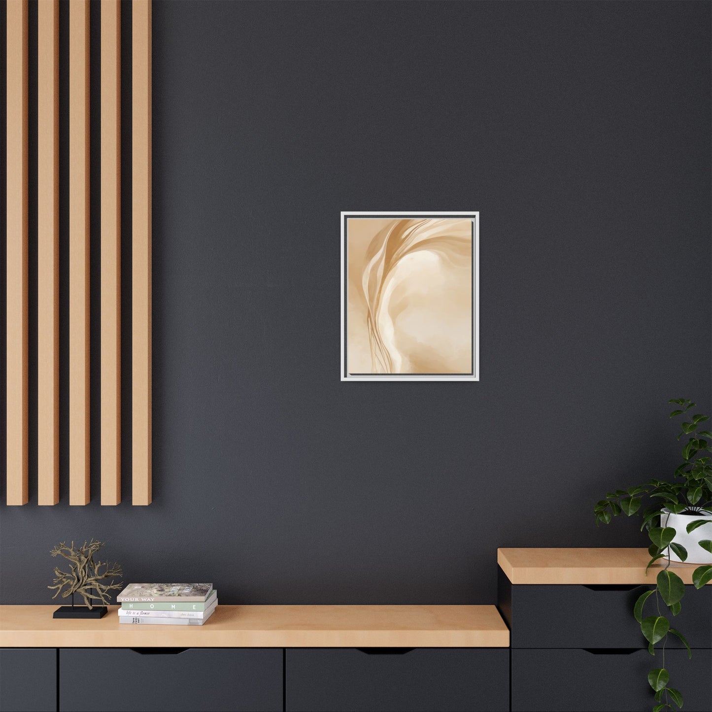 Matte Canvas, Framed (Multi-color)