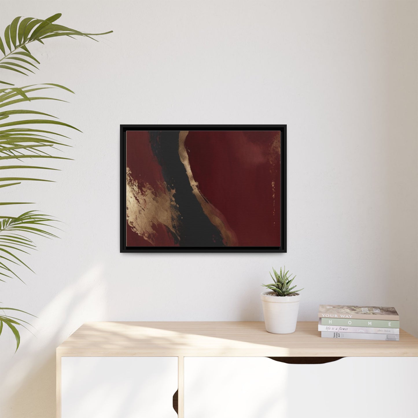 Matte Canvas, Framed (Multi-color)