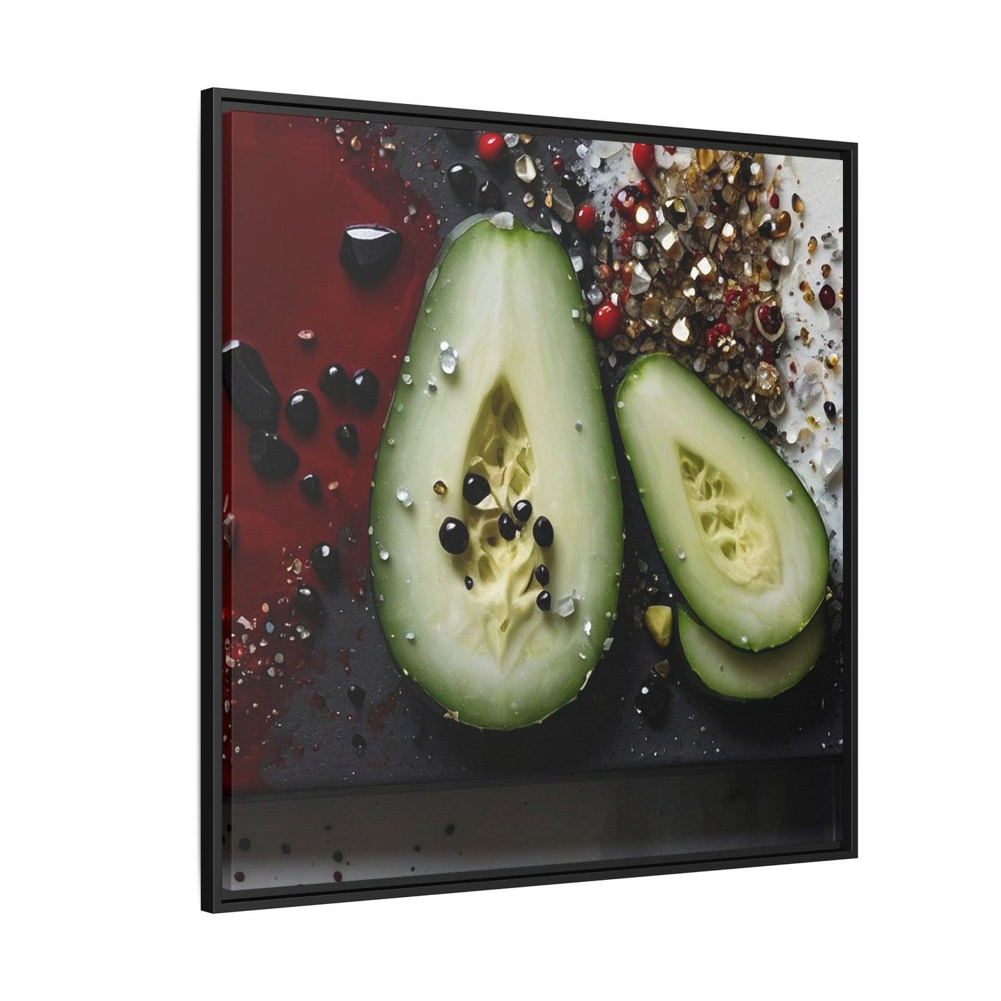 Matte Canvas, Framed (Multi-color)