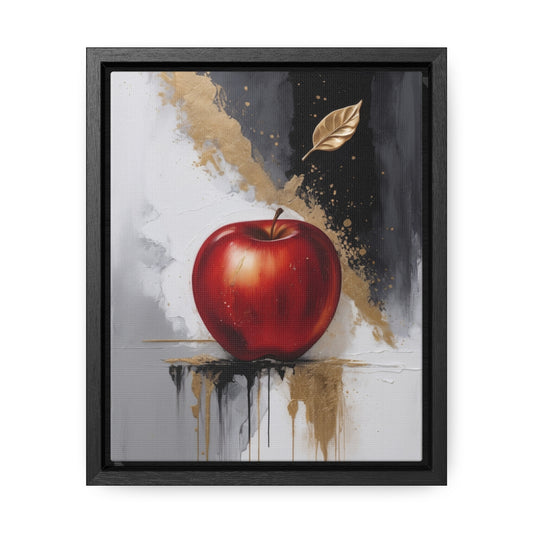 The Golden Temptation Canvas Wraps