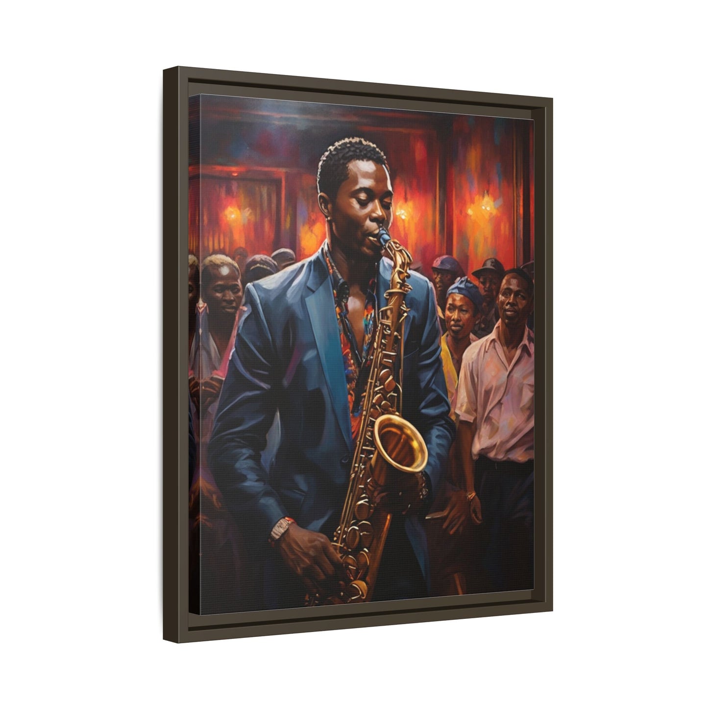 Matte Canvas, Framed (Multi-color)