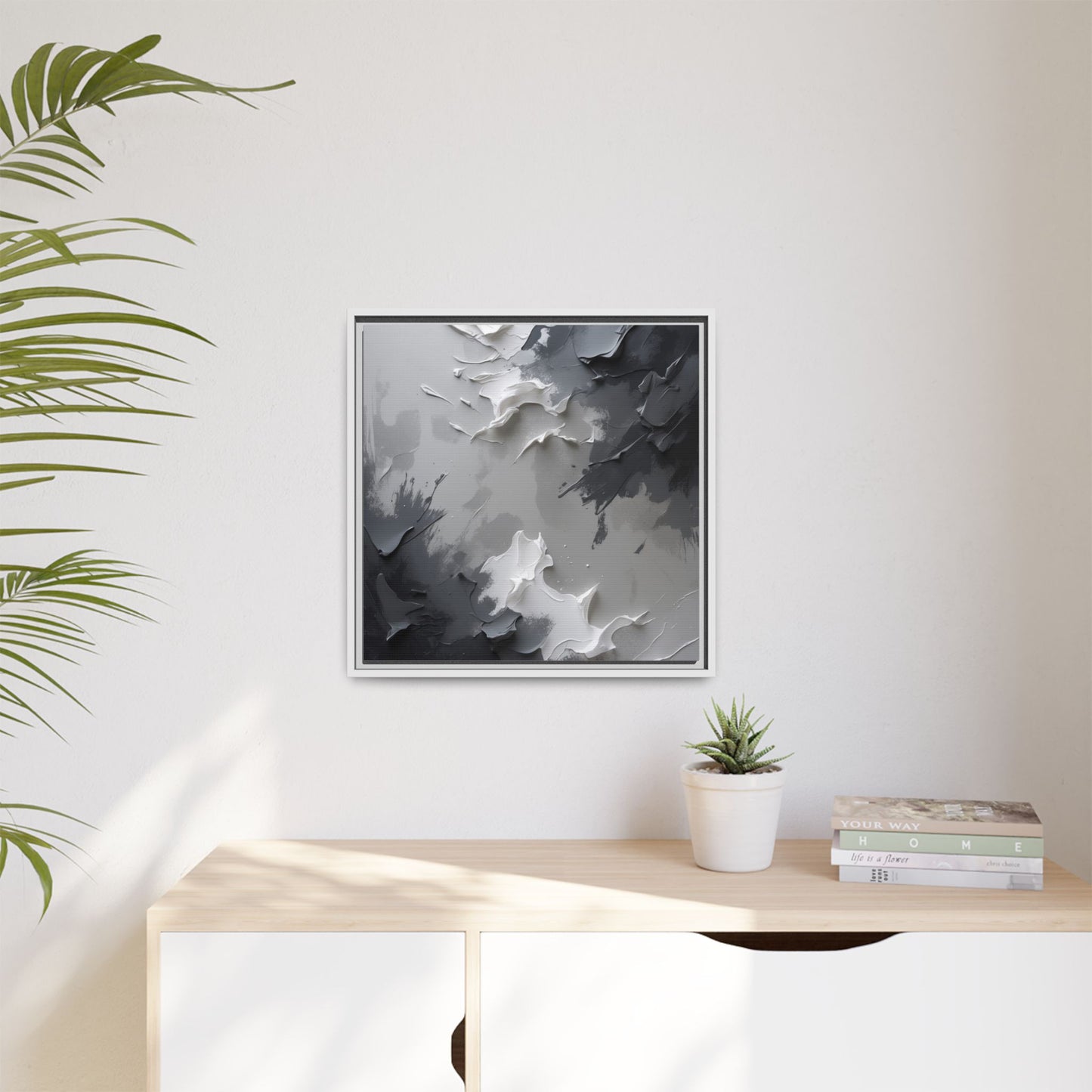 Matte Canvas, Framed (Multi-color)
