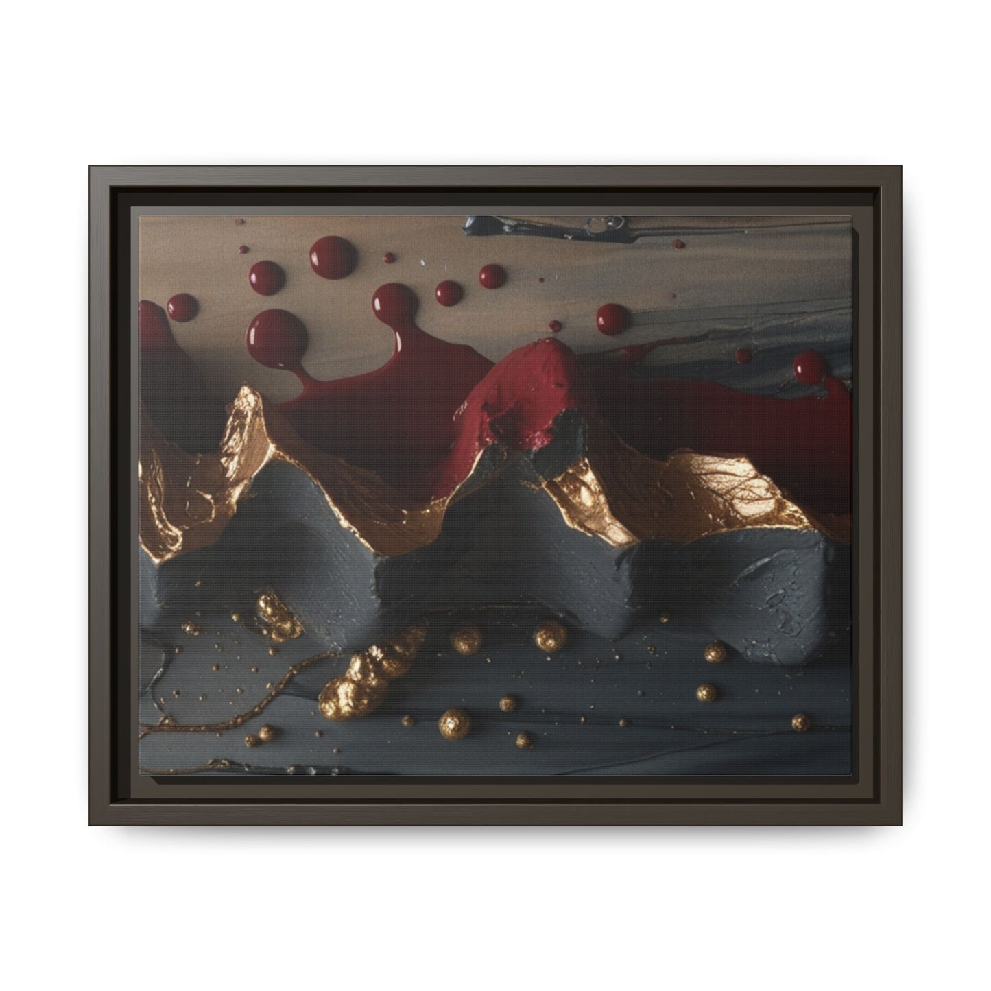 Matte Canvas, Framed (Multi-color)