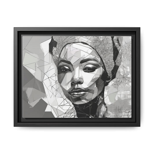 Fractured Grace: Portrait in Prism
