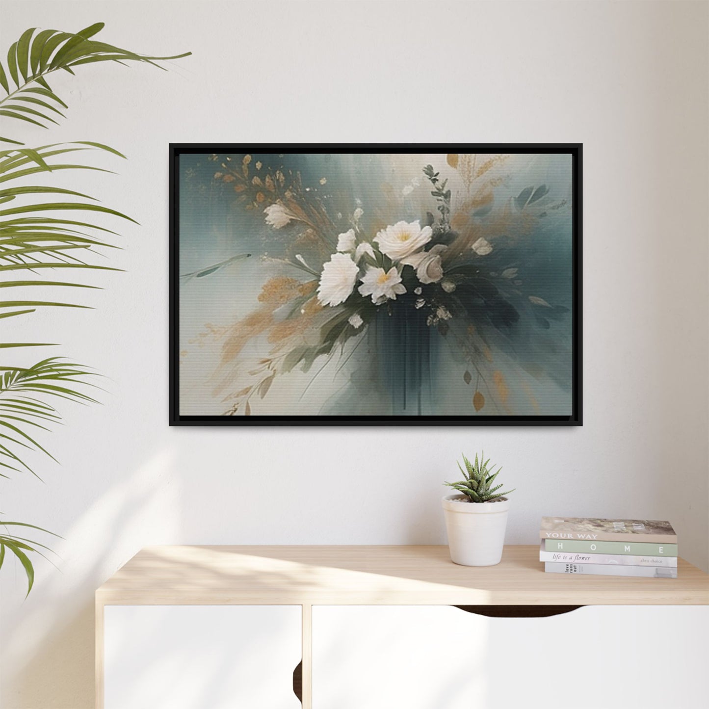 Matte Canvas, Framed (Multi-color)