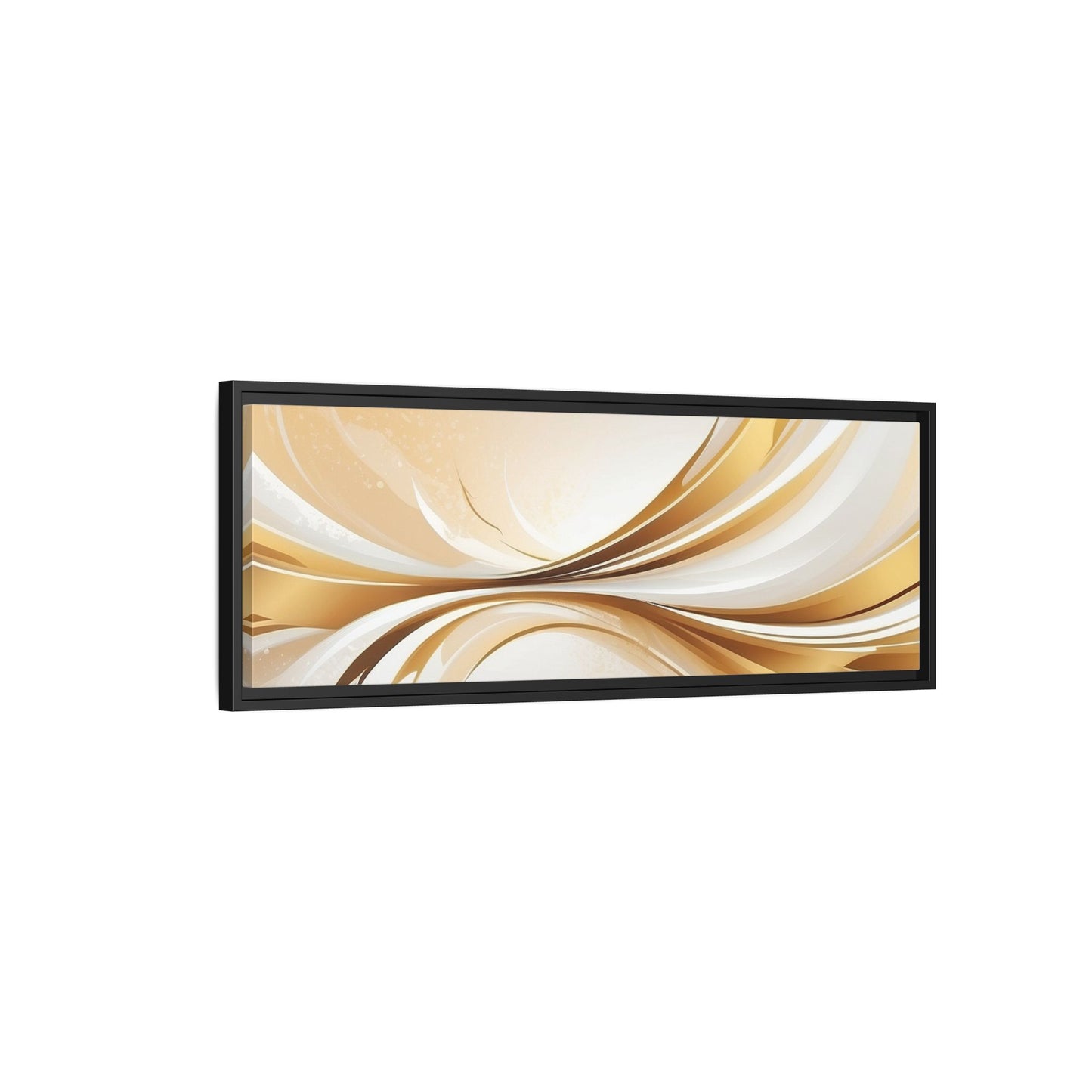 Modern Abstract Wall Art - Framed Matte Canvas Decor