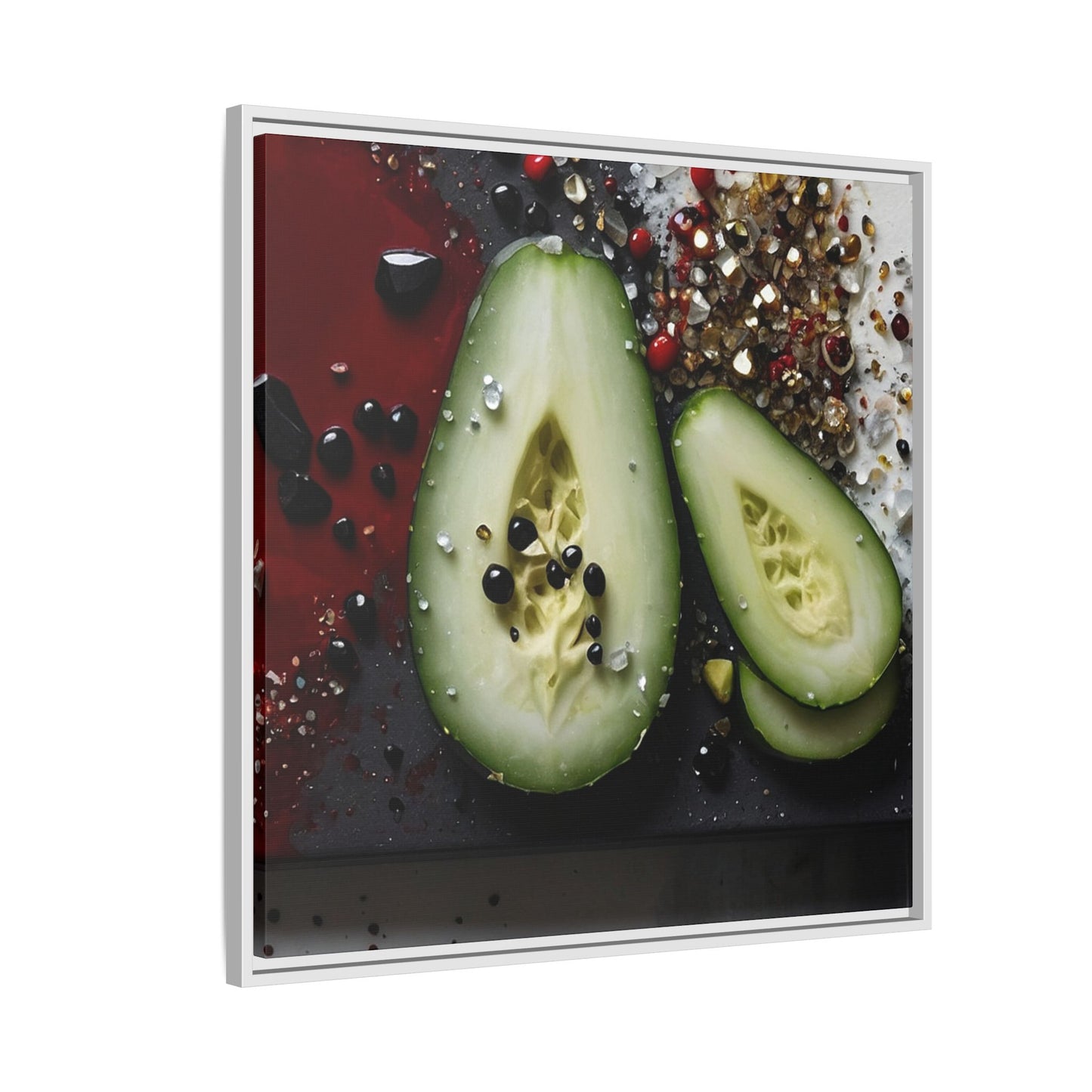 Matte Canvas, Framed (Multi-color)