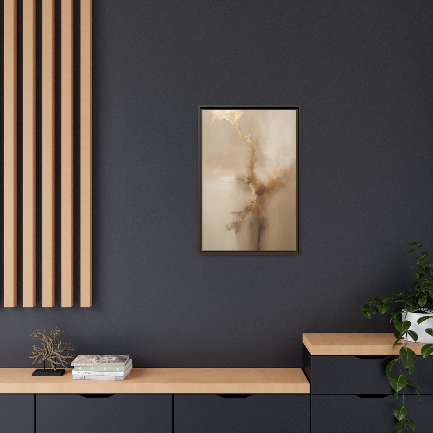 Matte Canvas, Framed (Multi-color)
