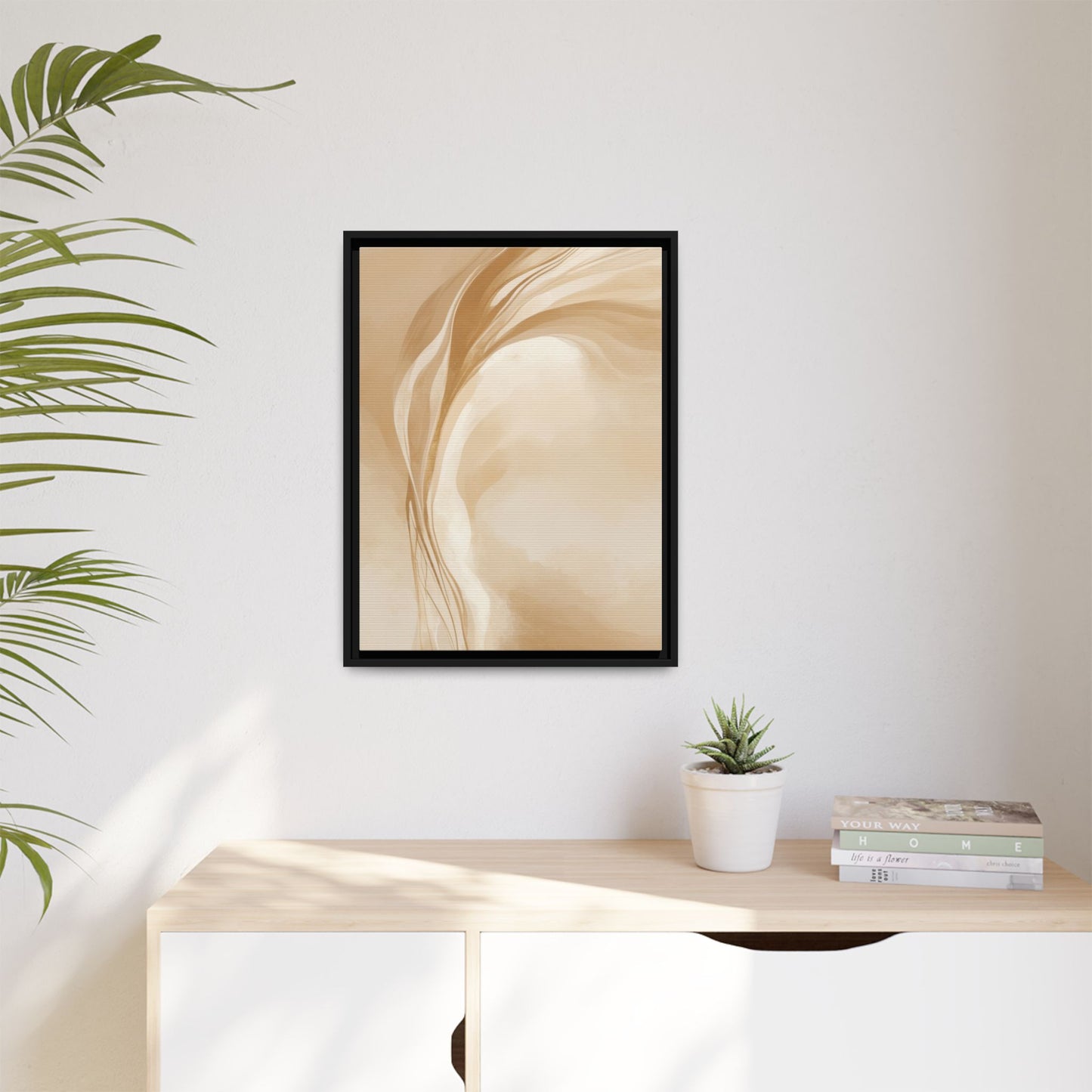Matte Canvas, Framed (Multi-color)