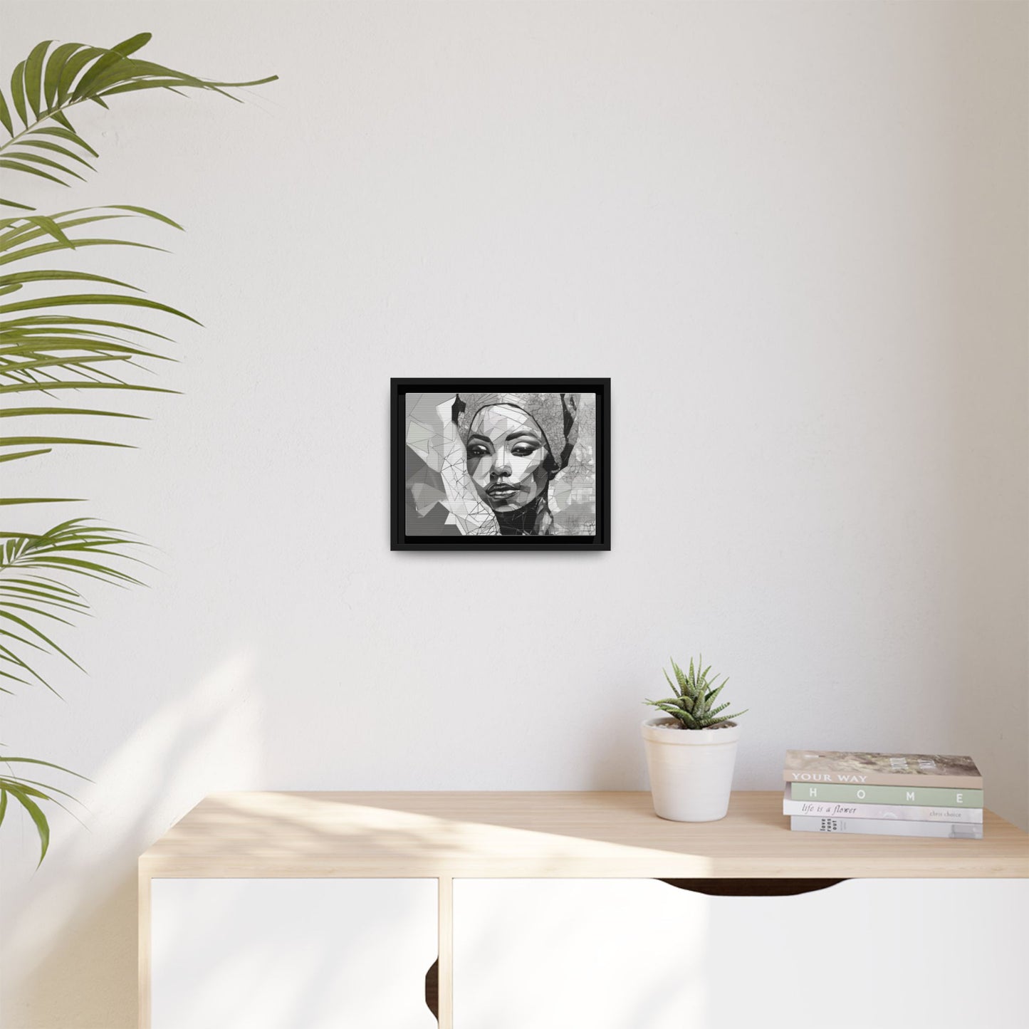 Fractured Grace: Portrait in Prism