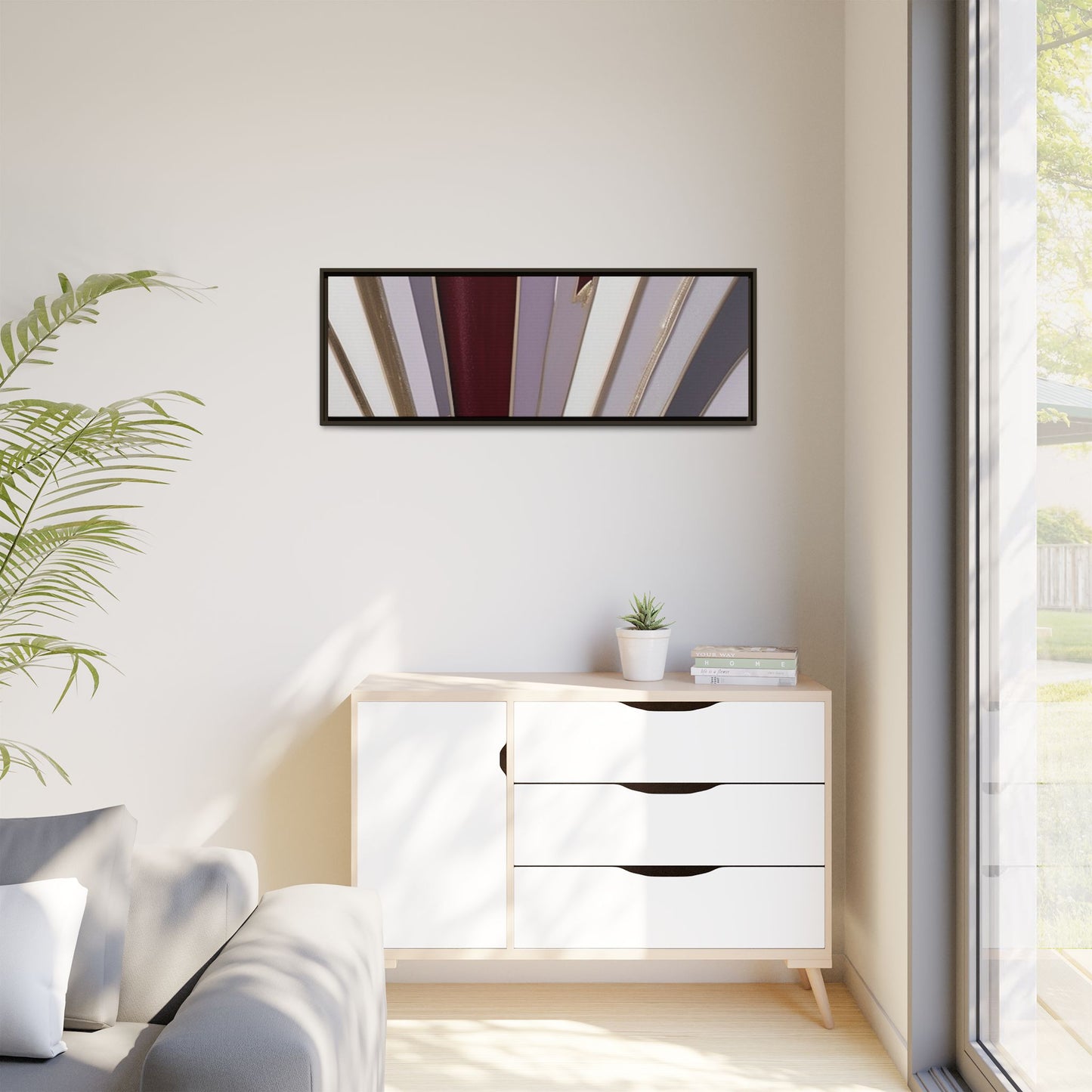 Matte Canvas, Framed (Multi-color)