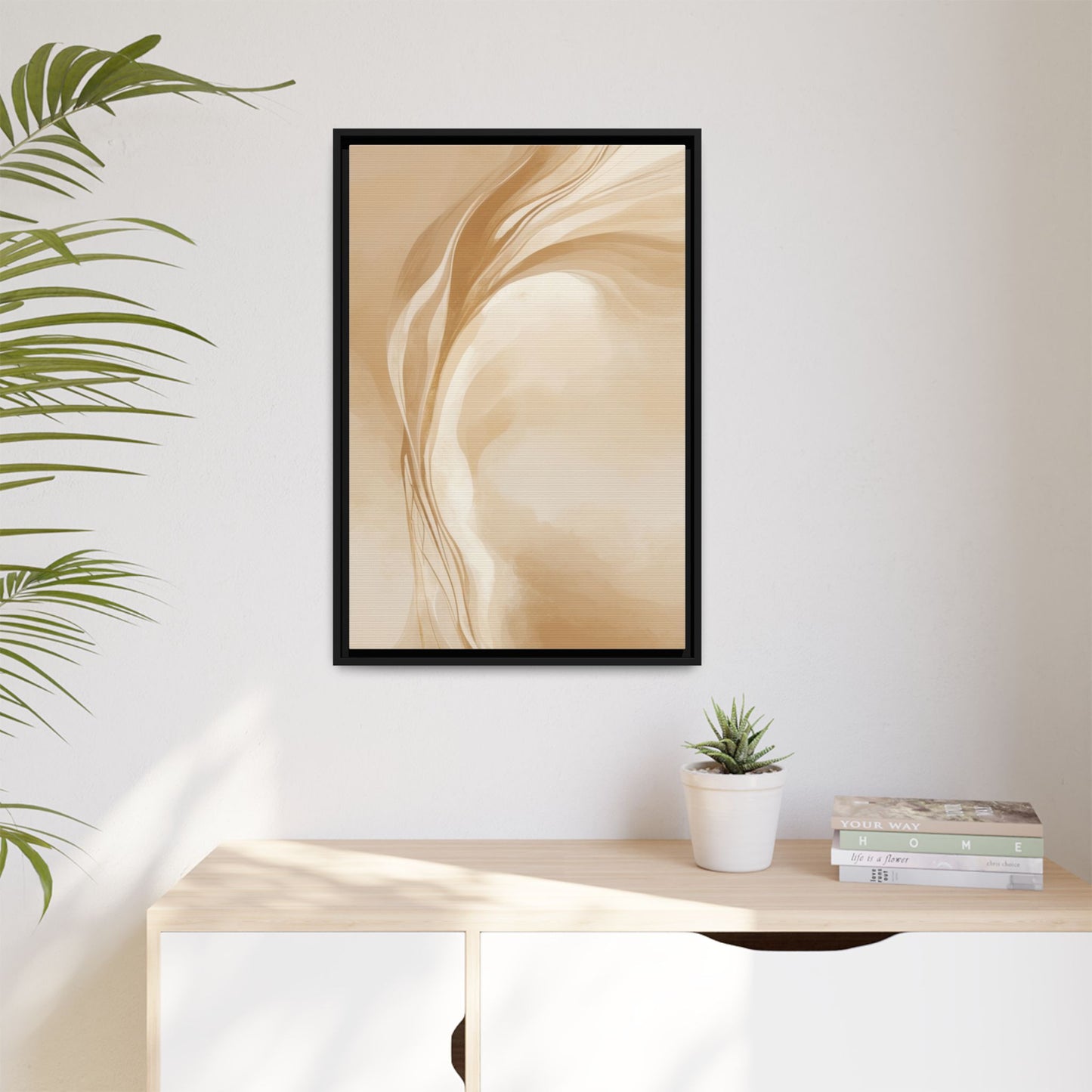 Matte Canvas, Framed (Multi-color)