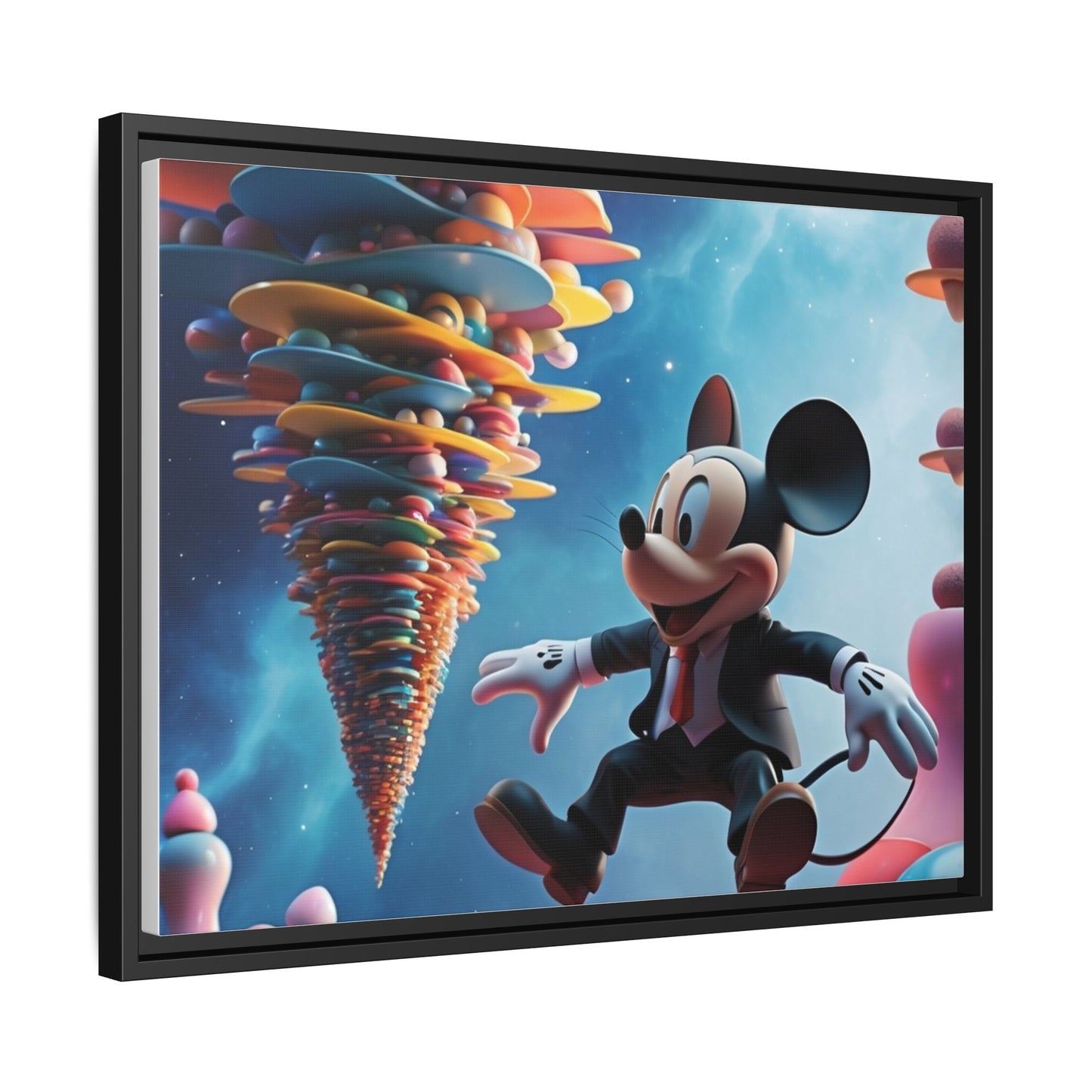Matte Canvas, Framed (Multi-color)