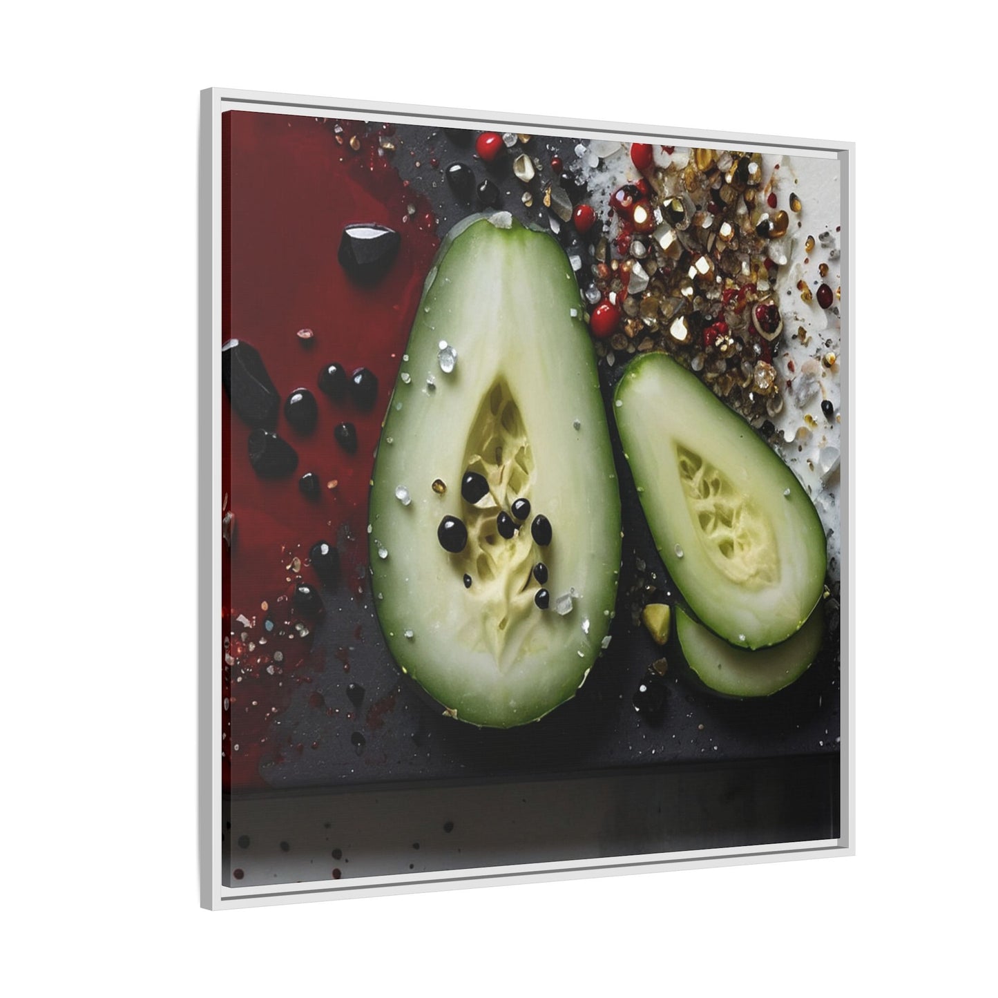 Matte Canvas, Framed (Multi-color)