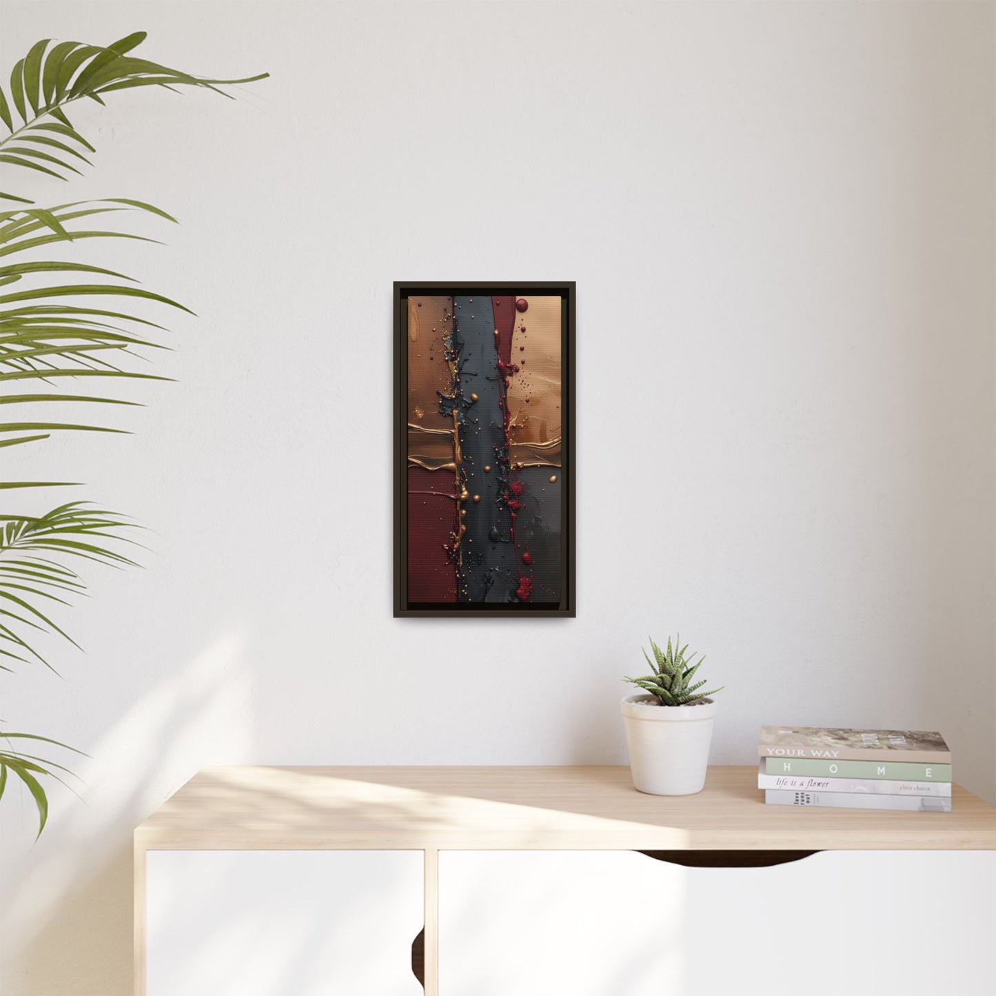 Matte Canvas, Framed (Multi-color)