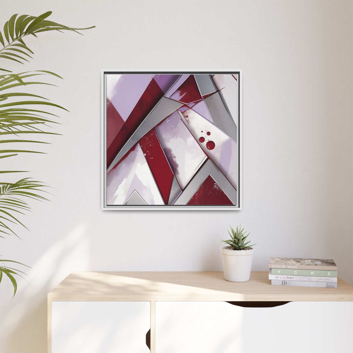 Matte Canvas, Framed (Multi-color)