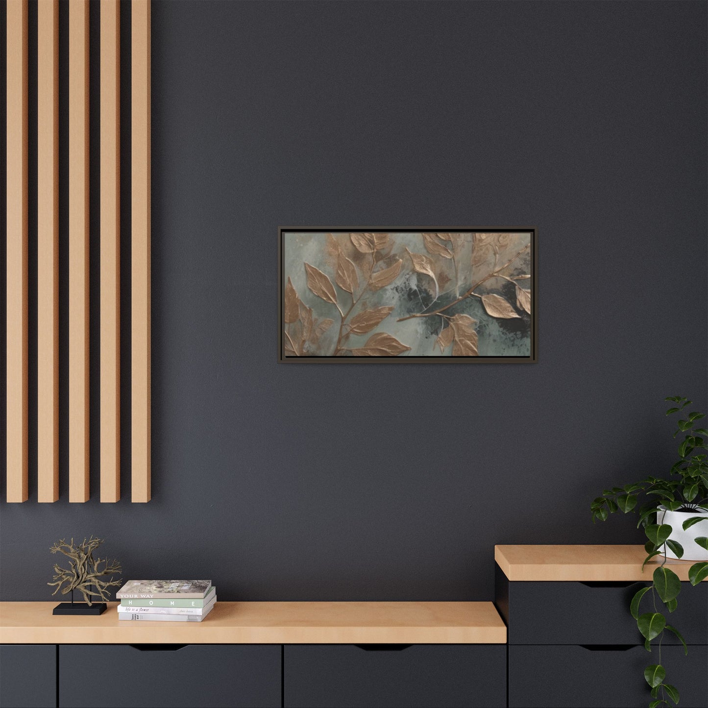 Matte Canvas, Framed (Multi-color)