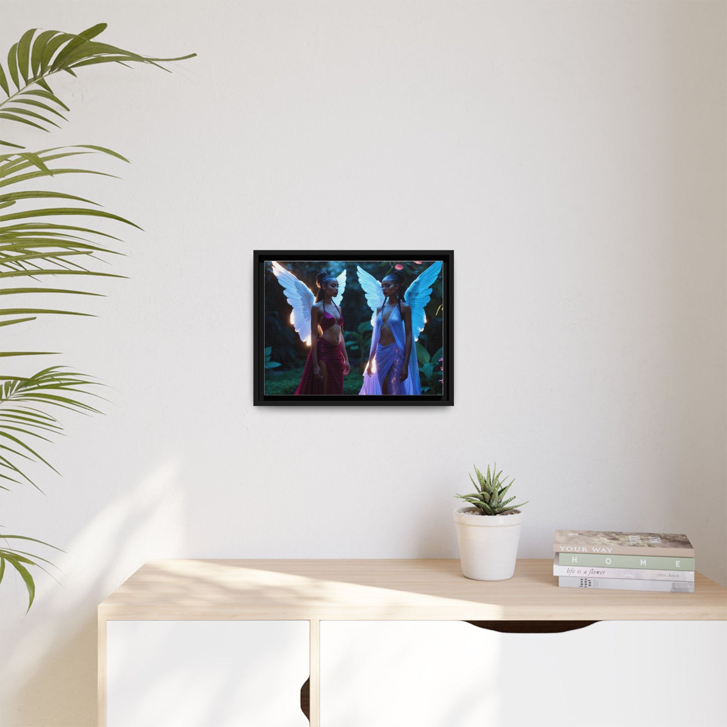 Matte Canvas, Framed (Multi-color)