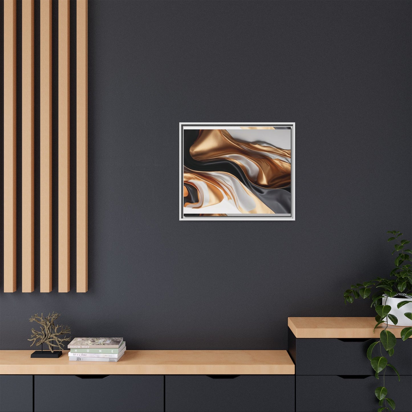Matte Canvas, Framed (Multi-color)